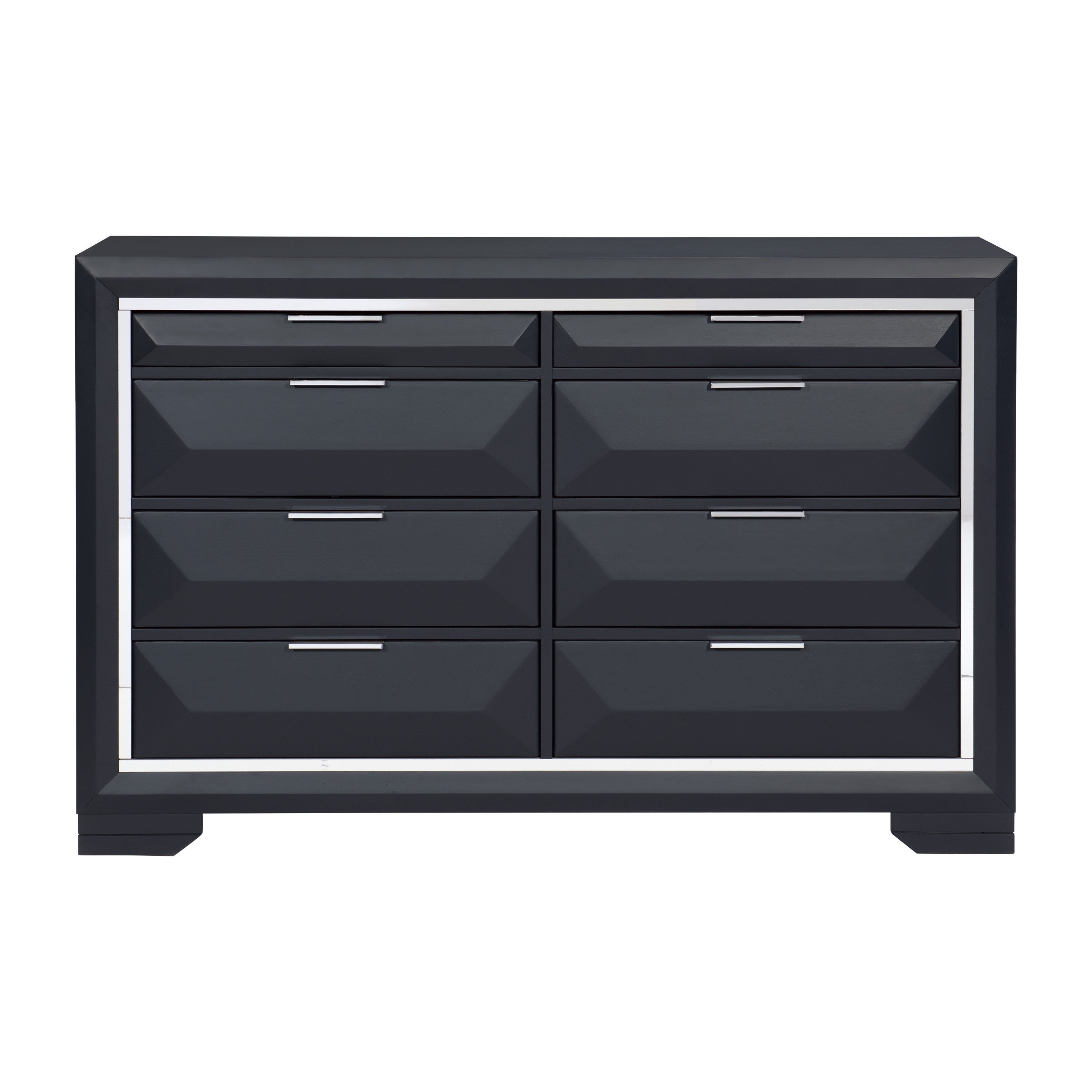 Rosemont Midnight Blue Dresser - 1553-5 - Bien Home Furniture & Electronics