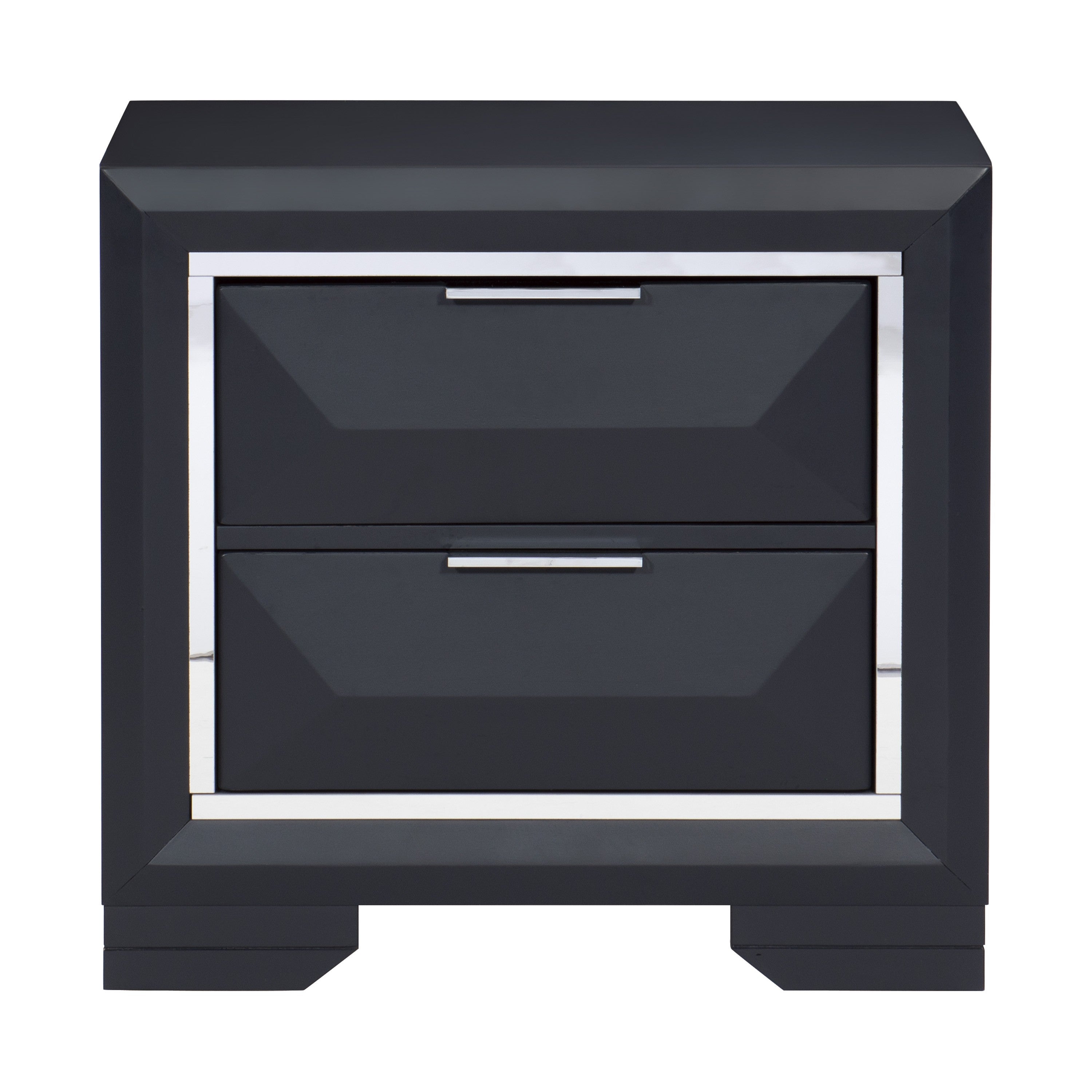 Rosemont Midnight Blue Night Stand - 1553-4 - Bien Home Furniture & Electronics