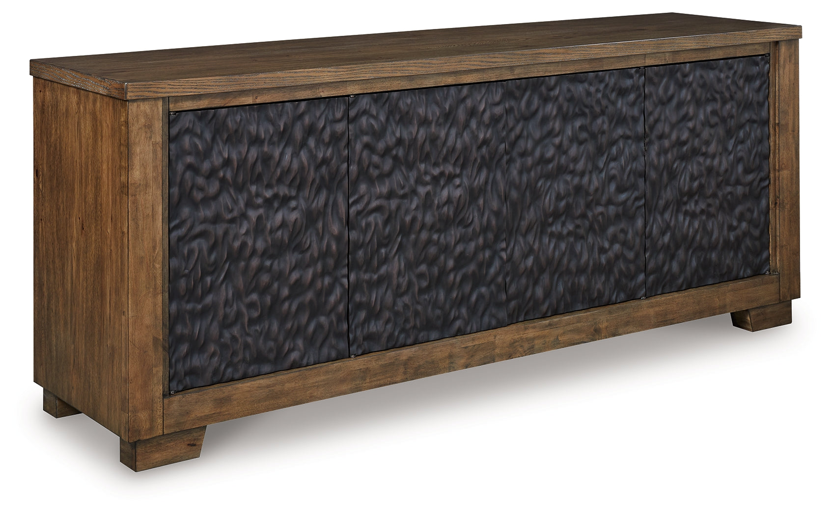 Rosswain Warm Brown 80" TV Stand - W763-68 - Bien Home Furniture & Electronics