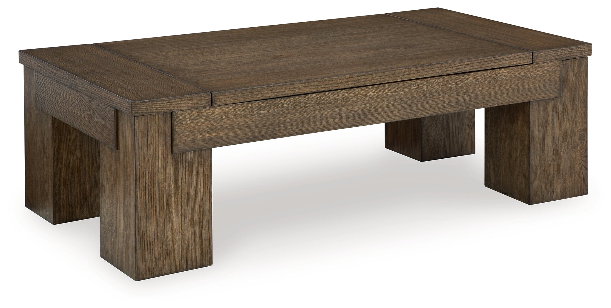 Rosswain Warm Brown Lift-Top Coffee Table - T763-9 - Bien Home Furniture & Electronics