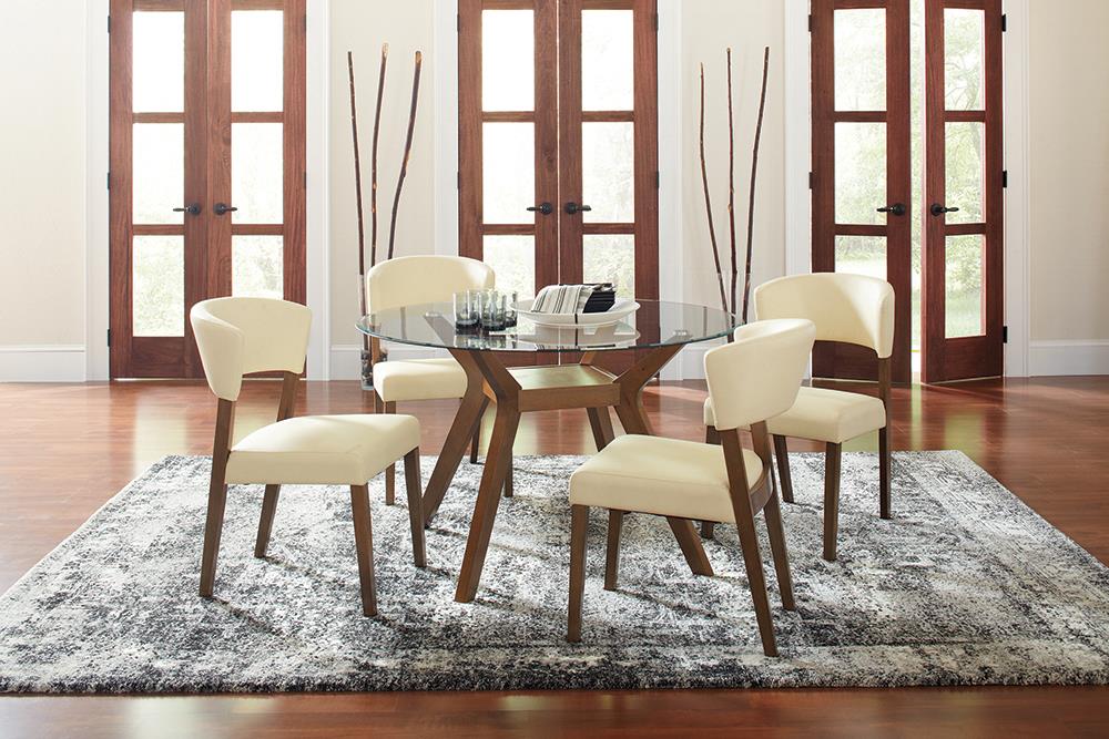 Round Glass Top Clear - CB48RD-6 - Bien Home Furniture & Electronics