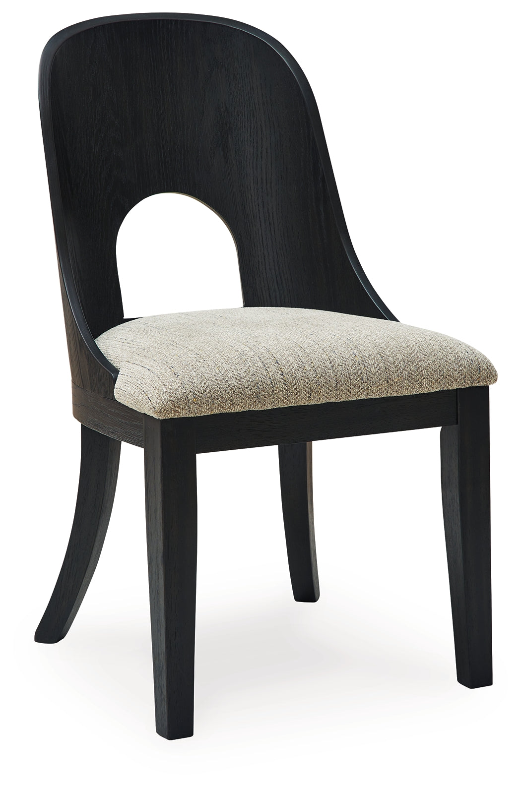 Rowanbeck Black Dining Chair, Set of 2 - D821-01 - Bien Home Furniture & Electronics