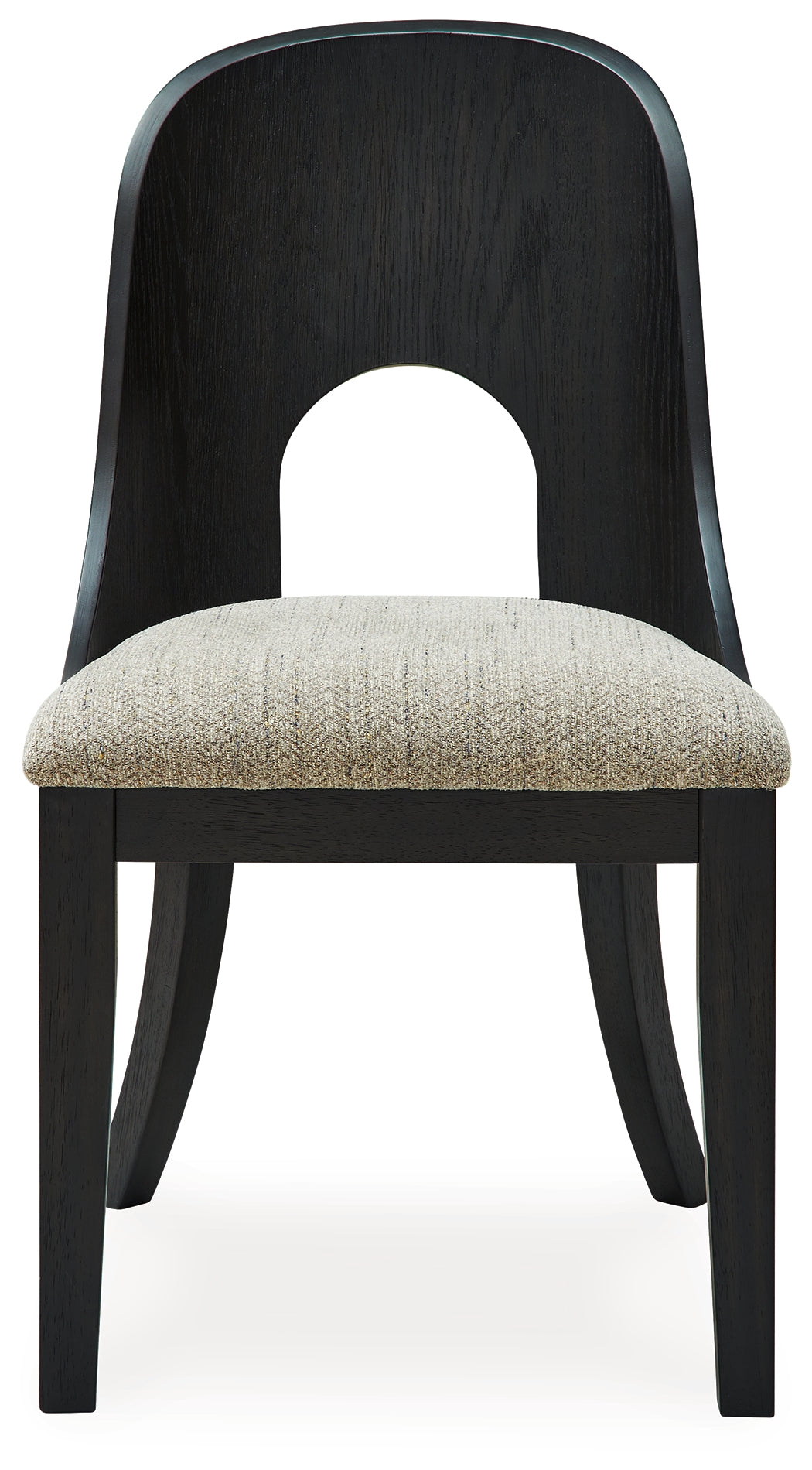Rowanbeck Black Dining Chair, Set of 2 - D821-01 - Bien Home Furniture & Electronics