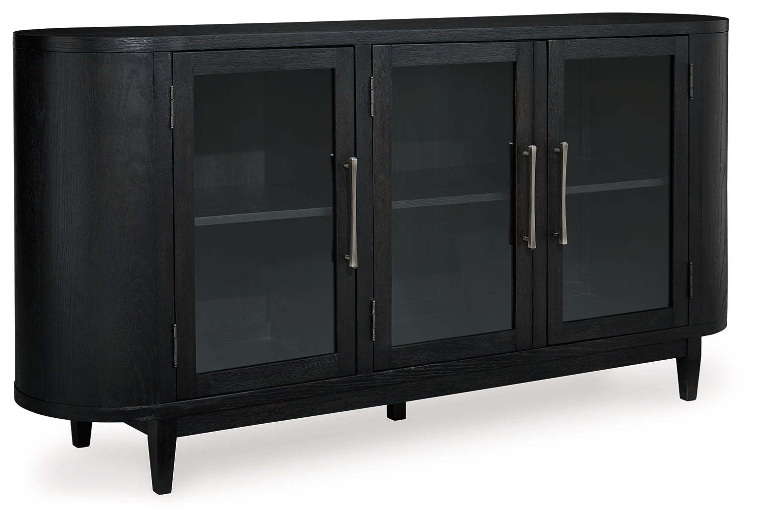 Rowanbeck Black Dining Server - D821-60 - Bien Home Furniture & Electronics