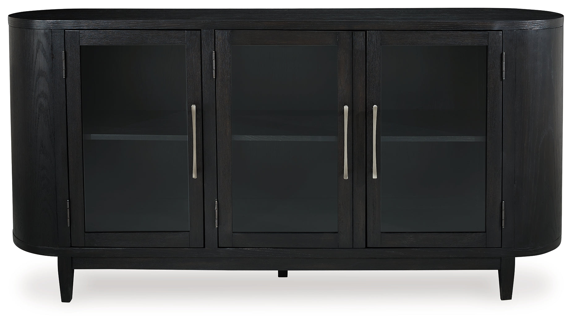 Rowanbeck Black Dining Server - D821-60 - Bien Home Furniture & Electronics