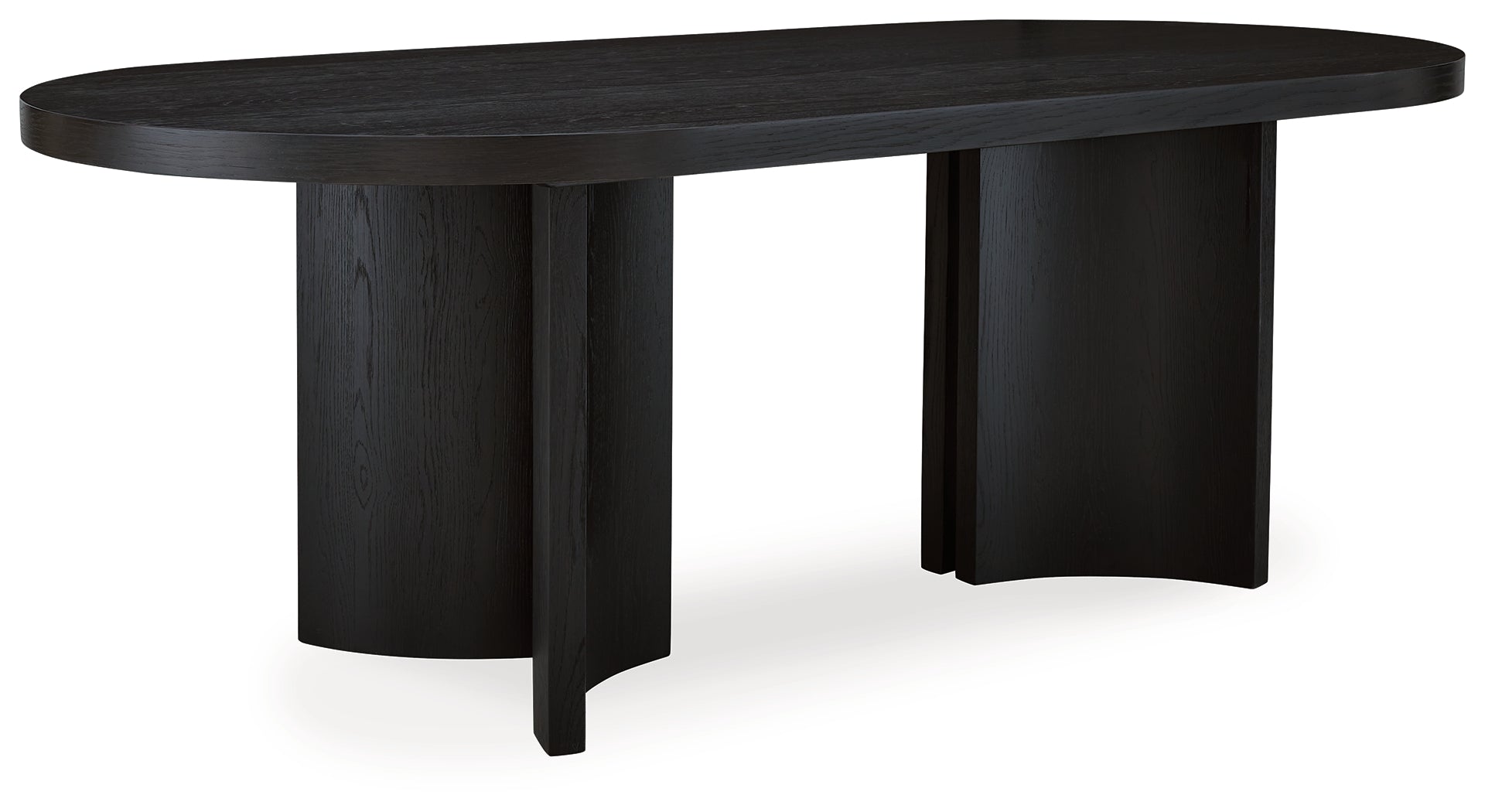 Rowanbeck Black Dining Table - D821-25 - Bien Home Furniture & Electronics