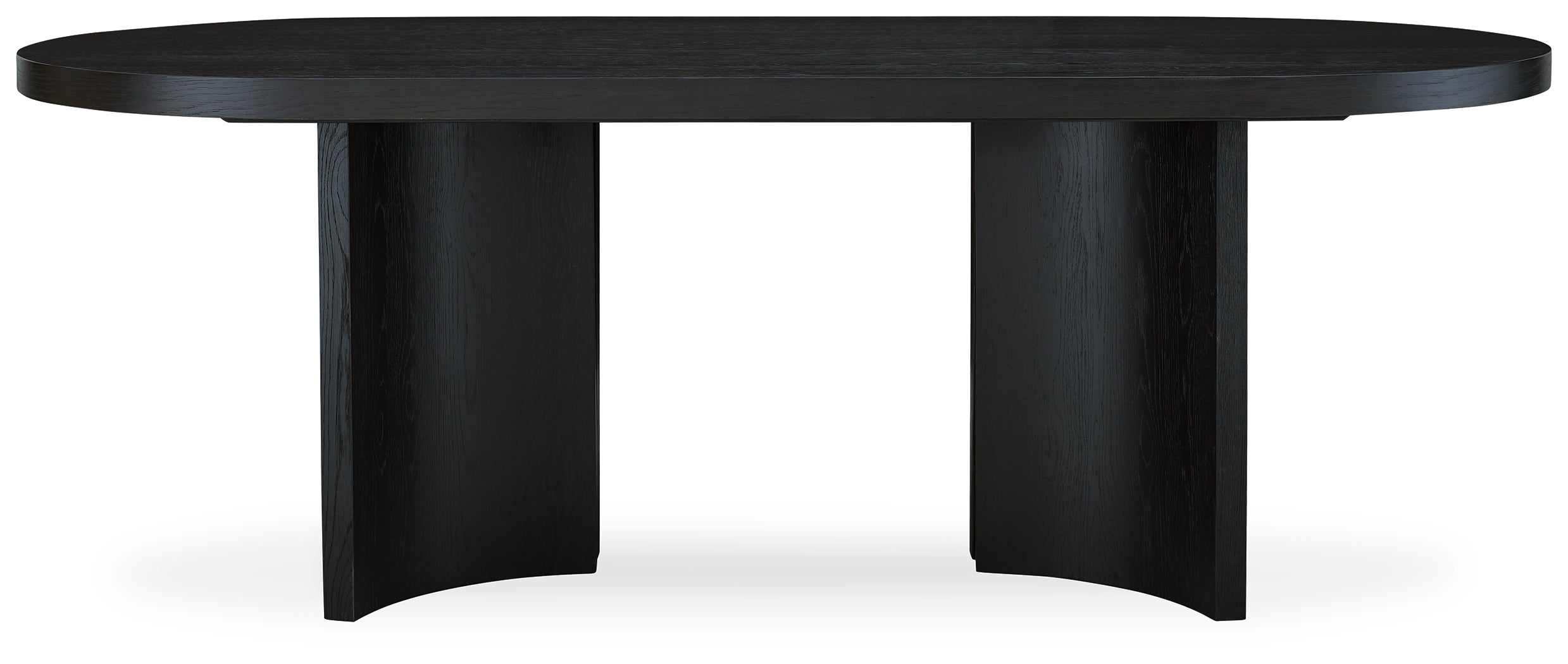 Rowanbeck Black Dining Table - D821-25 - Bien Home Furniture & Electronics