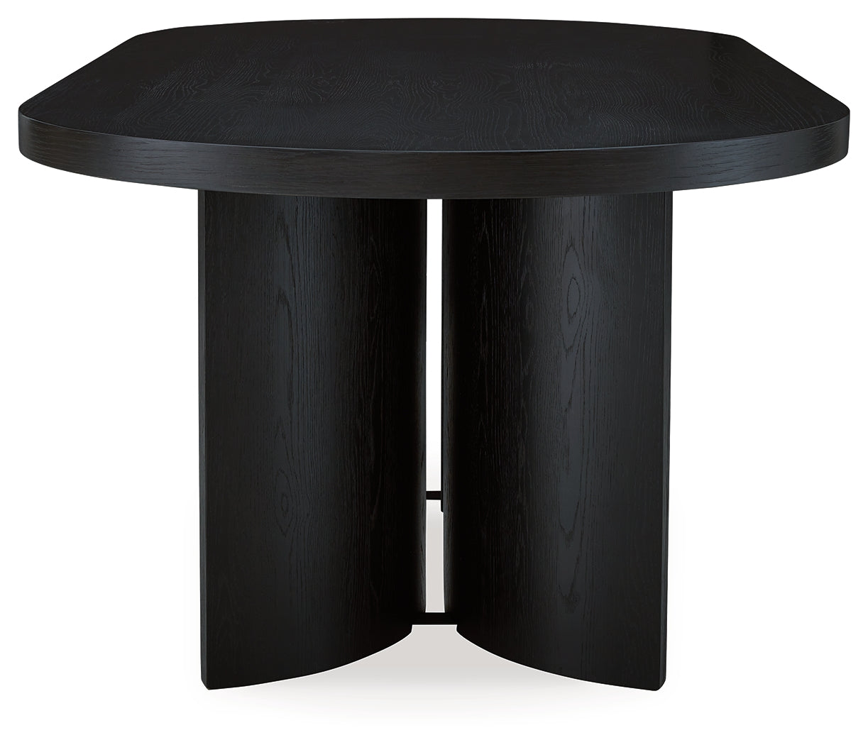 Rowanbeck Black Dining Table - D821-25 - Bien Home Furniture & Electronics