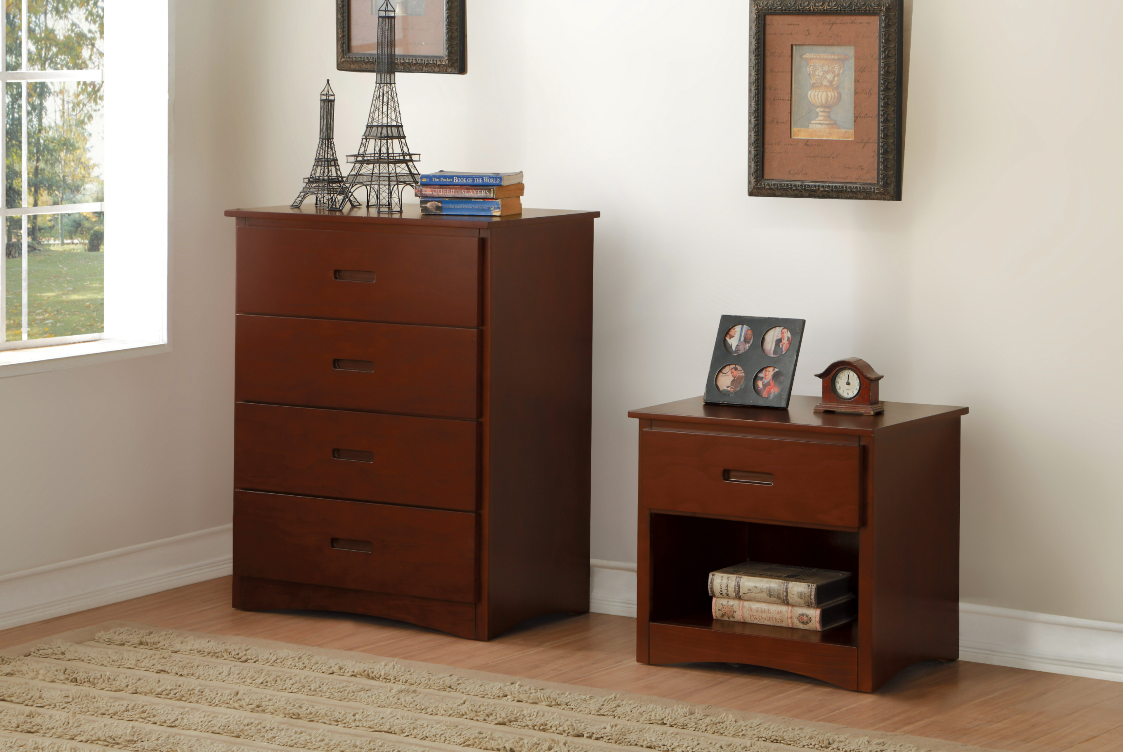 Rowe Dark Cherry Chest - B2013DC-9 - Bien Home Furniture & Electronics