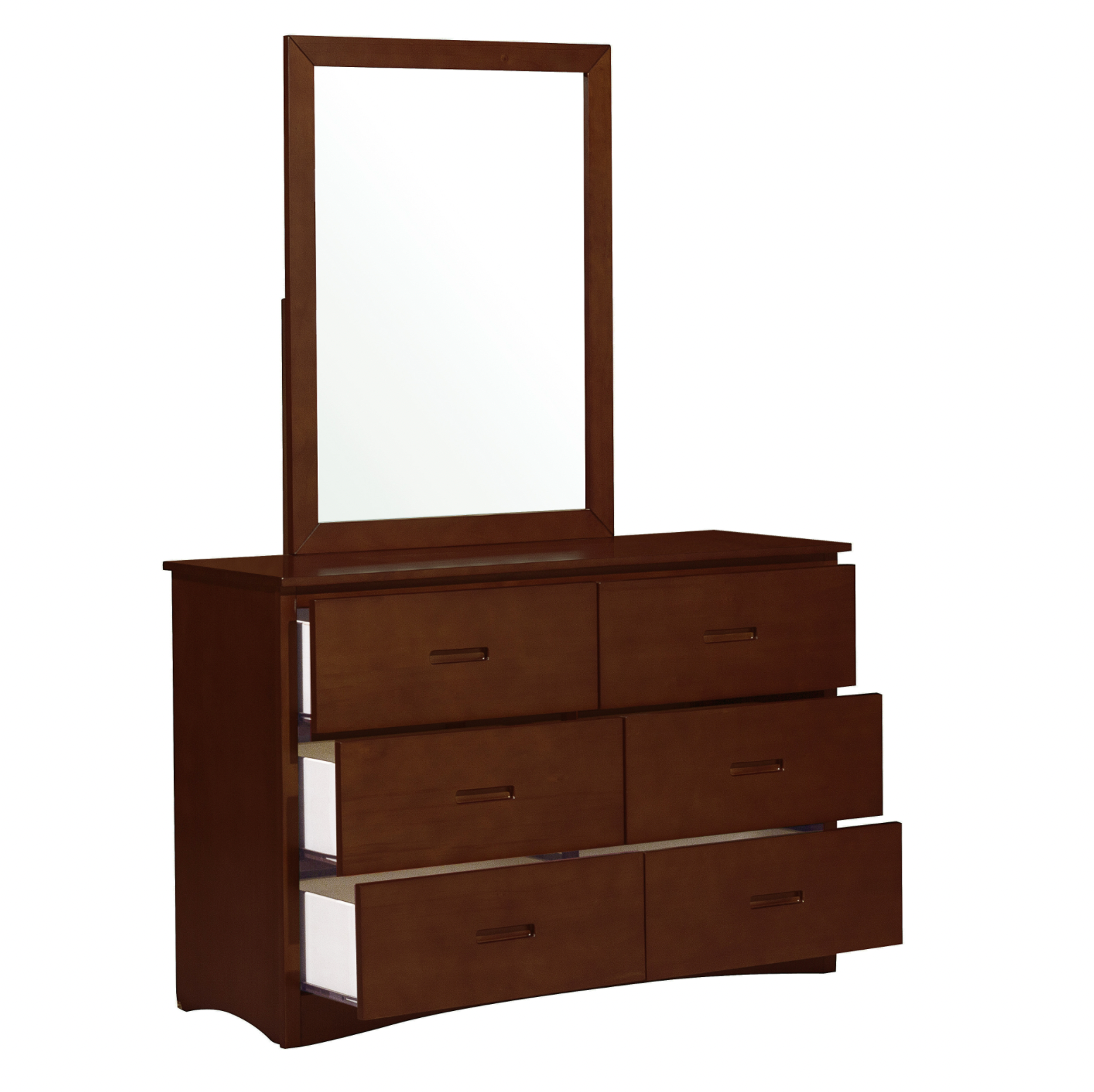 Rowe Dark Cherry Dresser - B2013DC-5 - Bien Home Furniture & Electronics