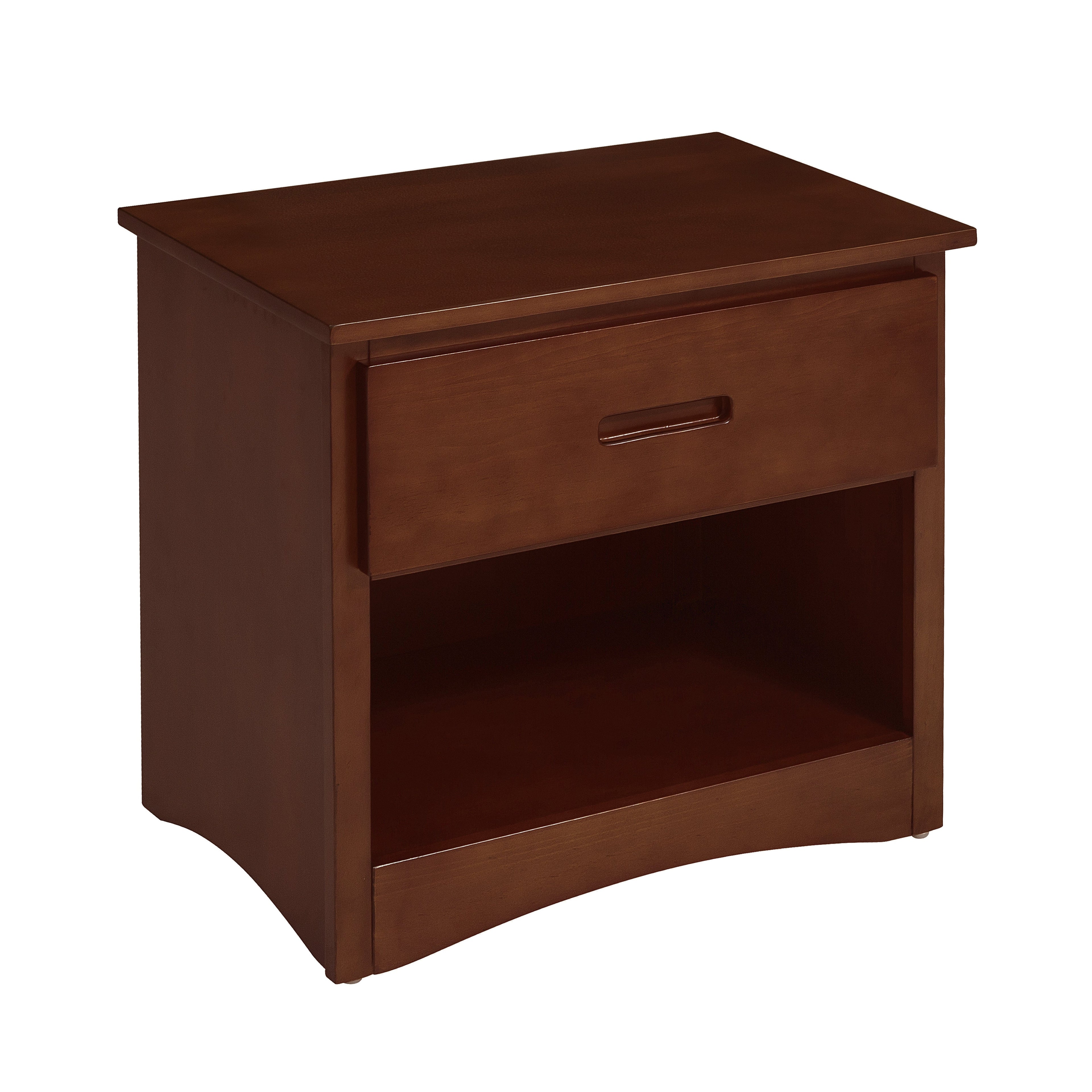 Rowe Dark Cherry Nightstand - B2013DC-4 - Bien Home Furniture & Electronics