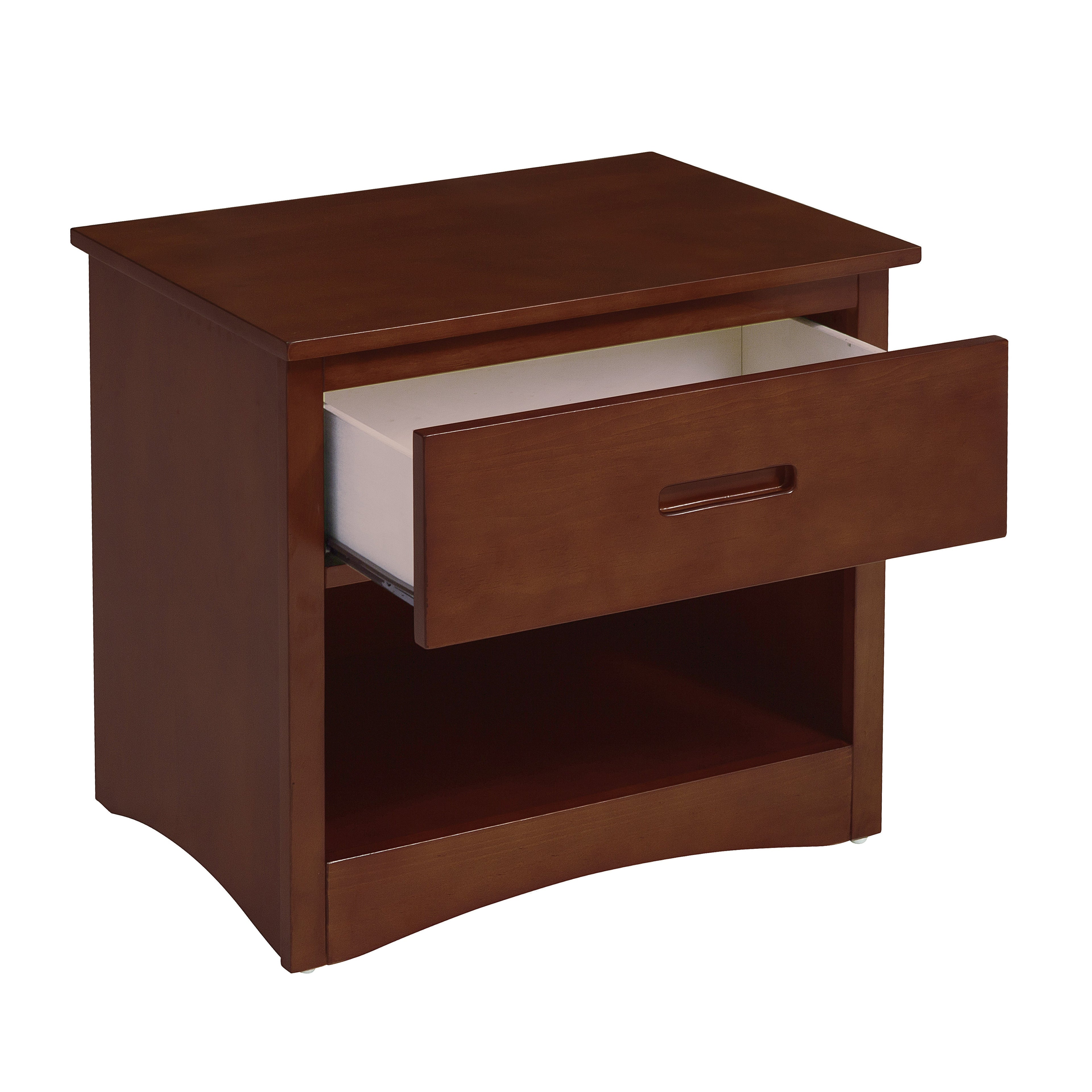 Rowe Dark Cherry Nightstand - B2013DC-4 - Bien Home Furniture & Electronics