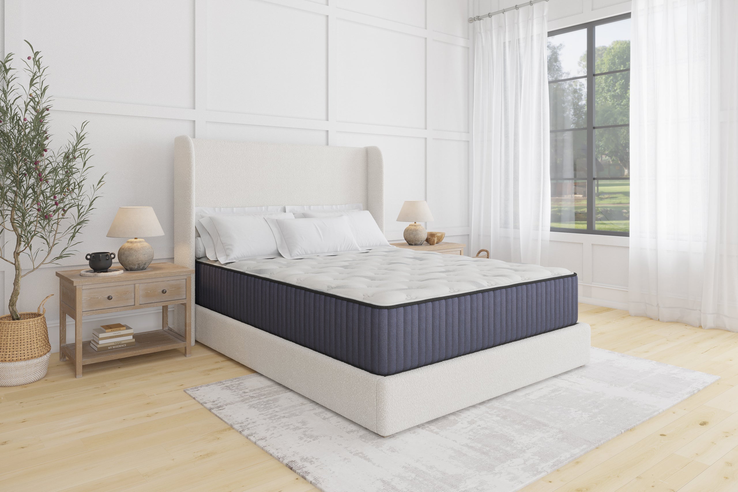 ROYAL COMFORT FIRM 12" HYBRID - Twin, Full, Queen, King *Full - ROYAL COMFORT FIRM HYRBID- MATTRESS Full - Bien Home Furniture & Electronics