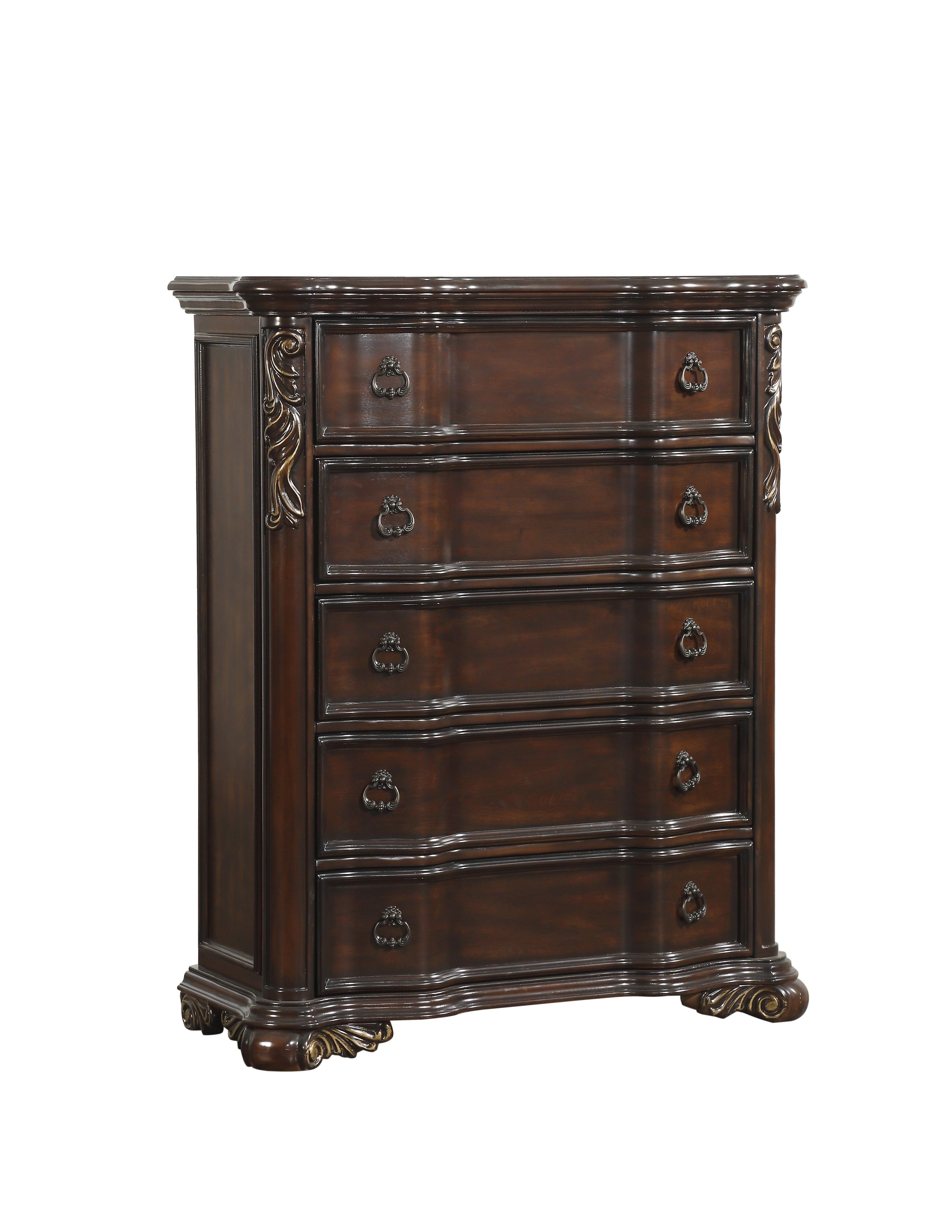 Royal Highlands Rich Cherry Chest - 1603-9 - Bien Home Furniture & Electronics