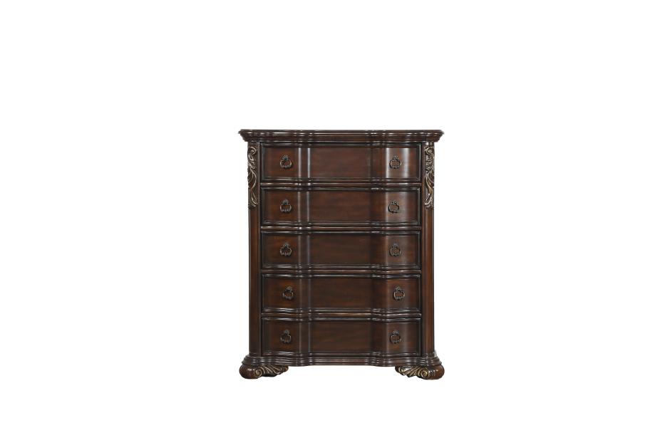 Royal Highlands Rich Cherry Chest - 1603-9 - Bien Home Furniture & Electronics