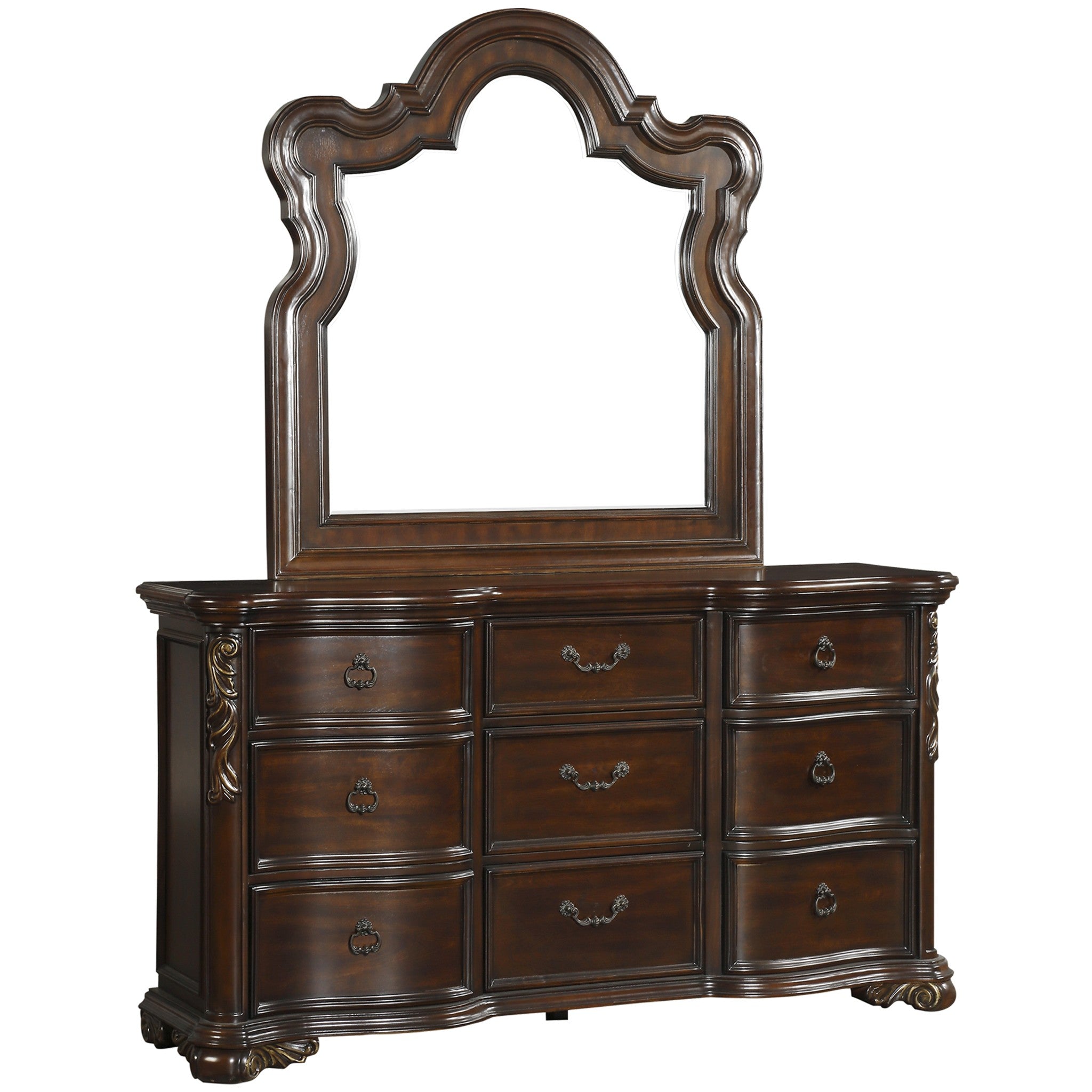 Royal Highlands Rich Cherry Dresser - 1603-5 - Bien Home Furniture & Electronics