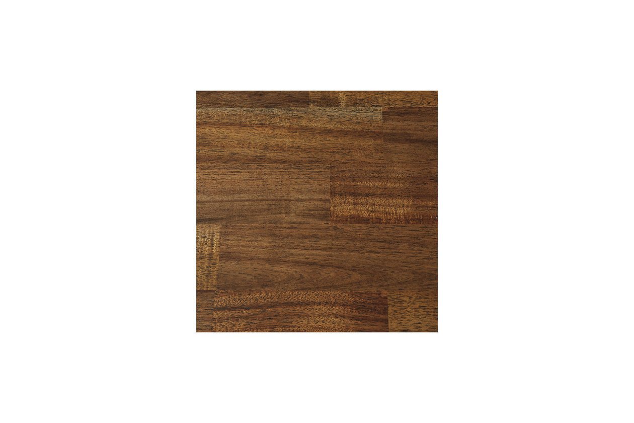 Roybeck Light Brown/Bronze Accent Cabinet - T411-40 - Bien Home Furniture & Electronics