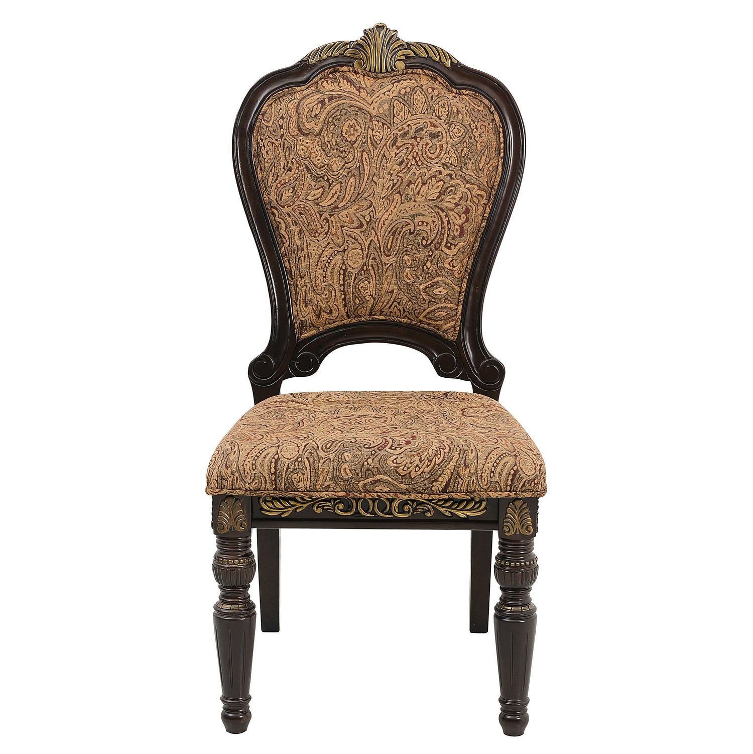Russian Hill Warm Cherry Side Chair, Set of 2 - 1808S - Bien Home Furniture & Electronics