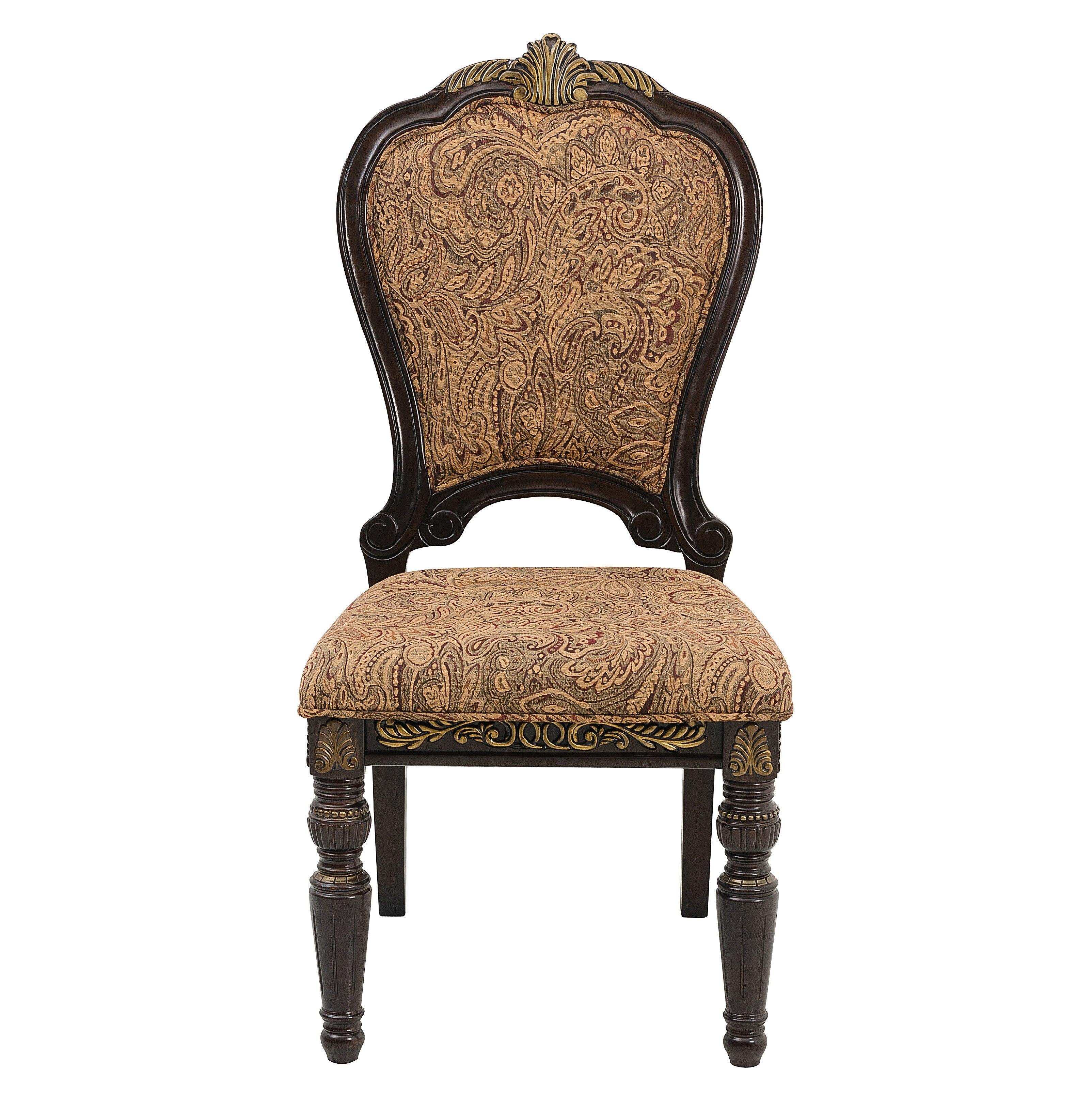 Russian Hill Warm Cherry Side Chair, Set of 2 - 1808S - Bien Home Furniture & Electronics