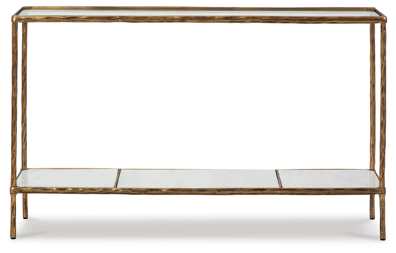 Ryandale Antique Brass Finish Console Sofa Table - A4000443 - Bien Home Furniture & Electronics