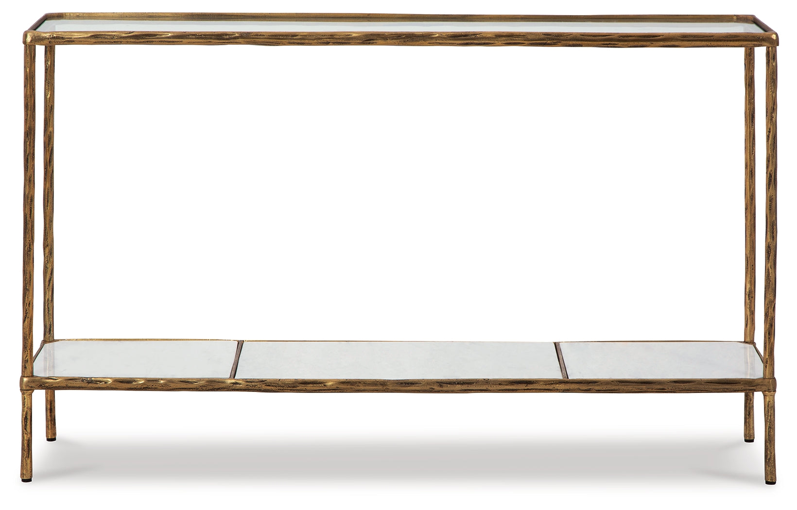 Ryandale Antique Brass Finish Console Sofa Table - A4000443 - Bien Home Furniture & Electronics
