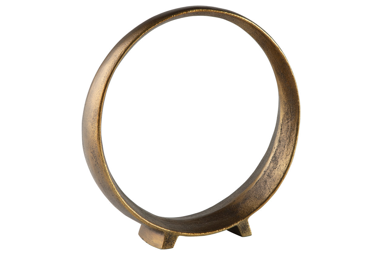 Ryandale Antique Brass Finish Sculpture - A2000499S - Bien Home Furniture & Electronics