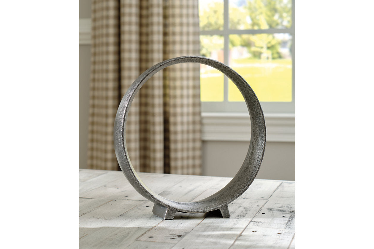 Ryandale Antique Pewter Finish Sculpture - A2000501S - Bien Home Furniture & Electronics