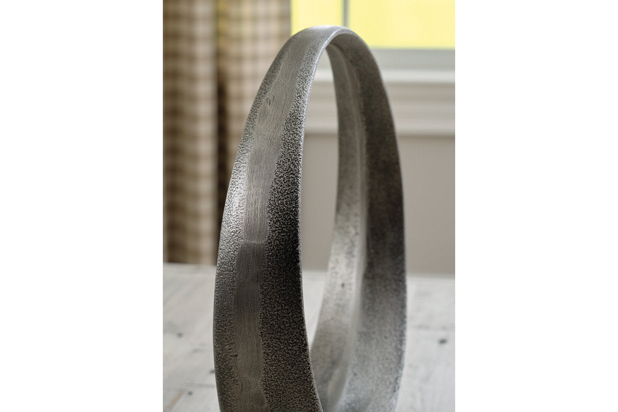 Ryandale Antique Pewter Finish Sculpture - A2000501S - Bien Home Furniture & Electronics