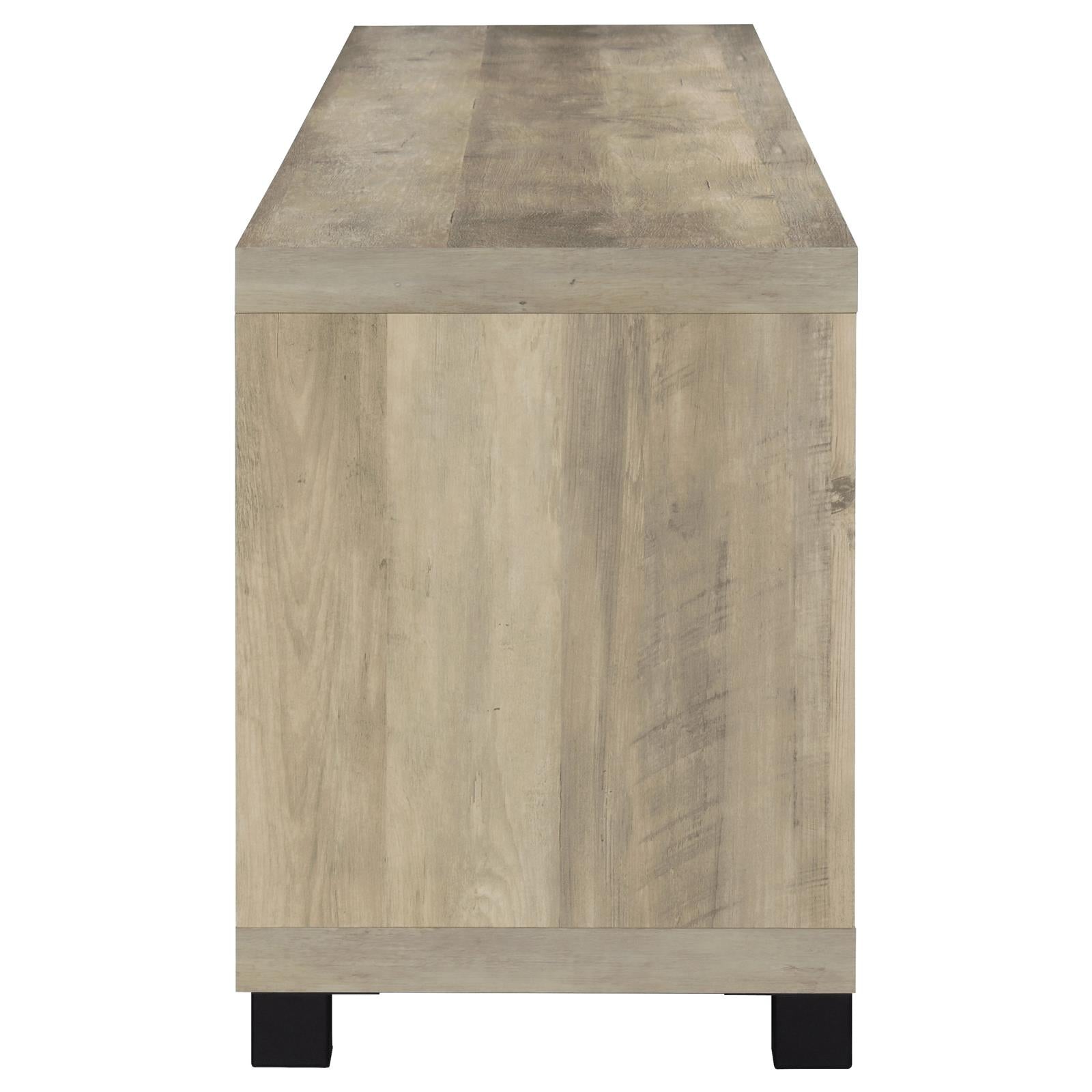 Sachin Rectangular TV Console with Glass Doors - 736283 - Bien Home Furniture & Electronics