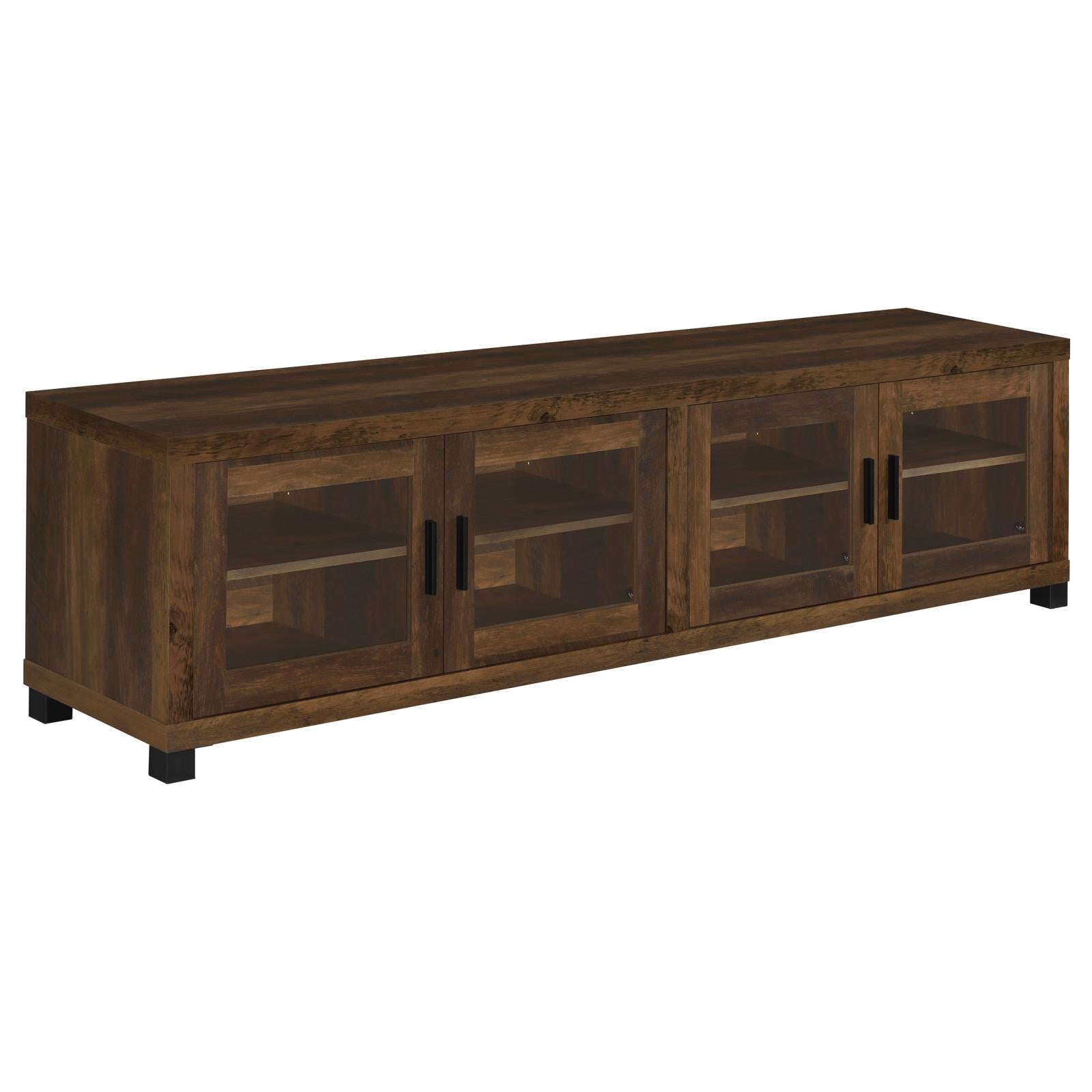 Sachin Rectangular TV Console with Glass Doors - 736293 - Bien Home Furniture & Electronics