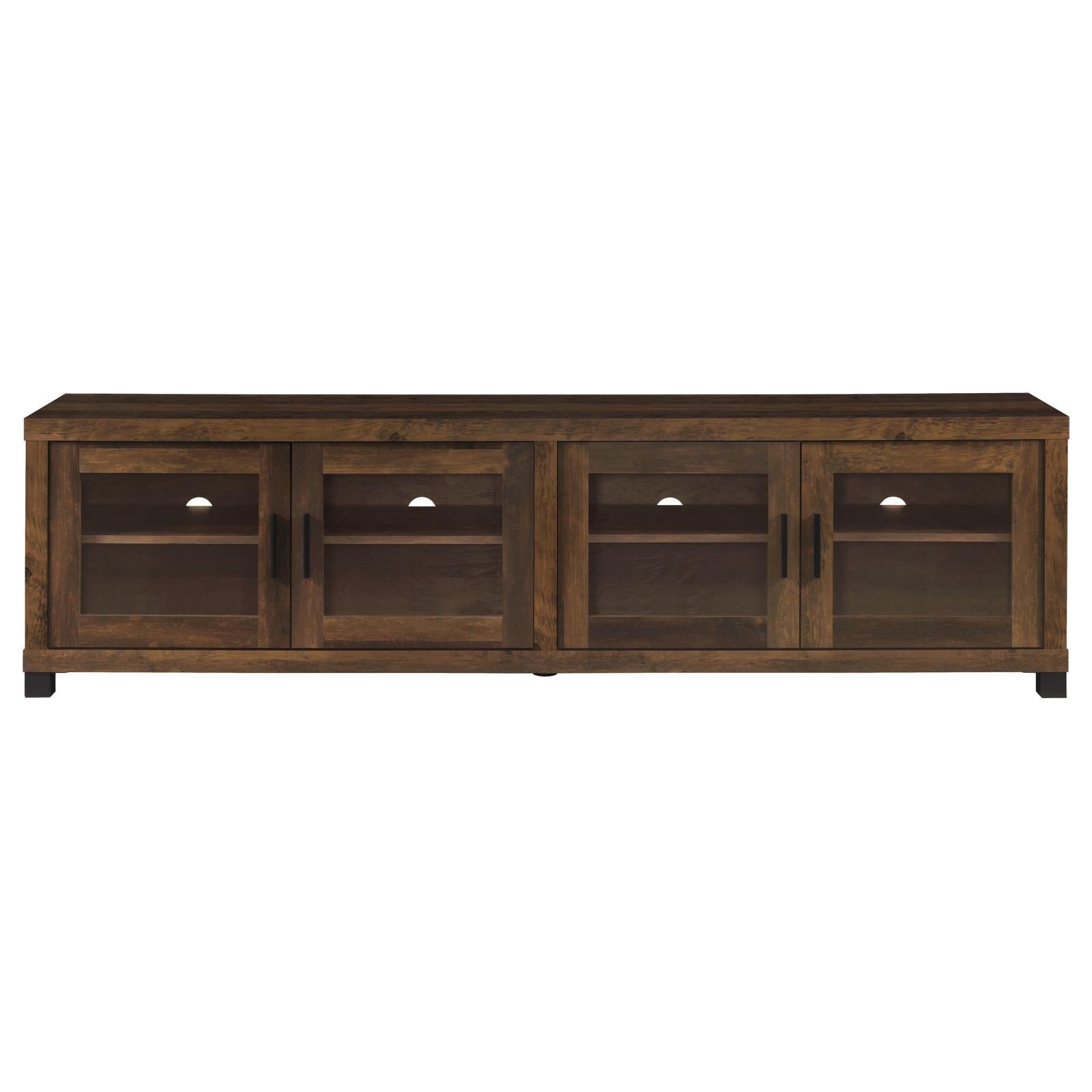 Sachin Rectangular TV Console with Glass Doors - 736293 - Bien Home Furniture & Electronics