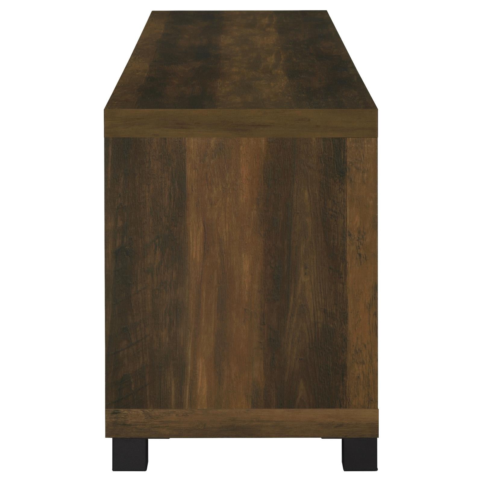 Sachin Rectangular TV Console with Glass Doors - 736293 - Bien Home Furniture & Electronics