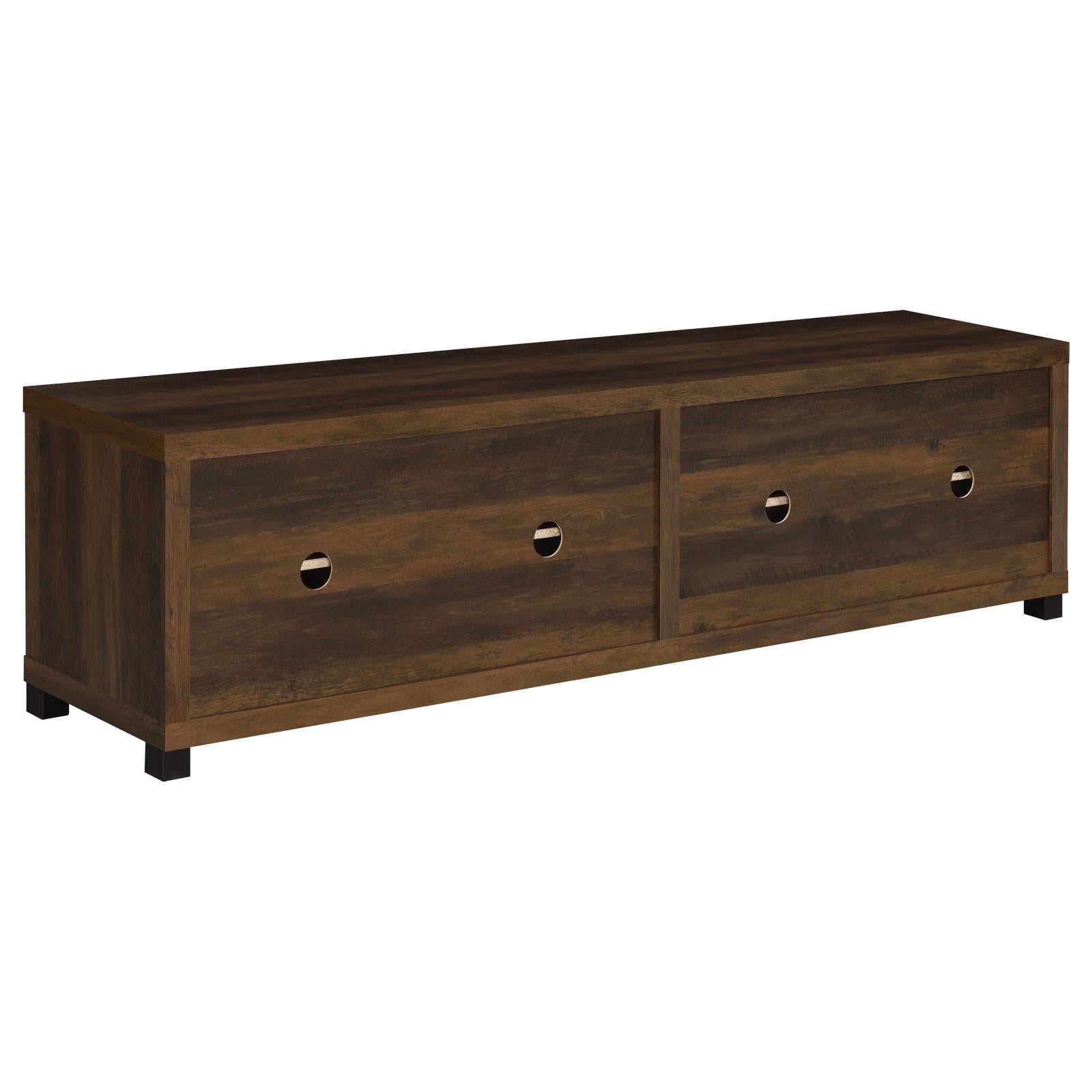 Sachin Rectangular TV Console with Glass Doors - 736293 - Bien Home Furniture & Electronics