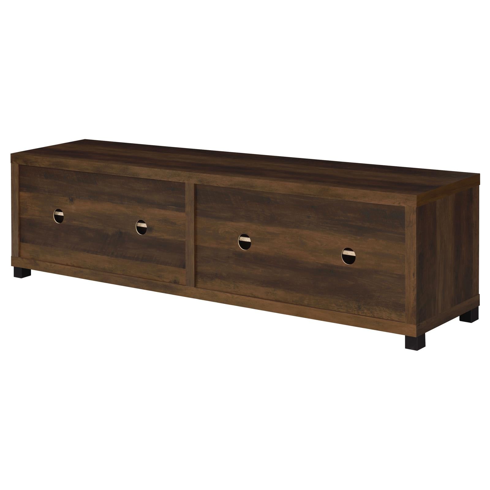 Sachin Rectangular TV Console with Glass Doors - 736293 - Bien Home Furniture & Electronics