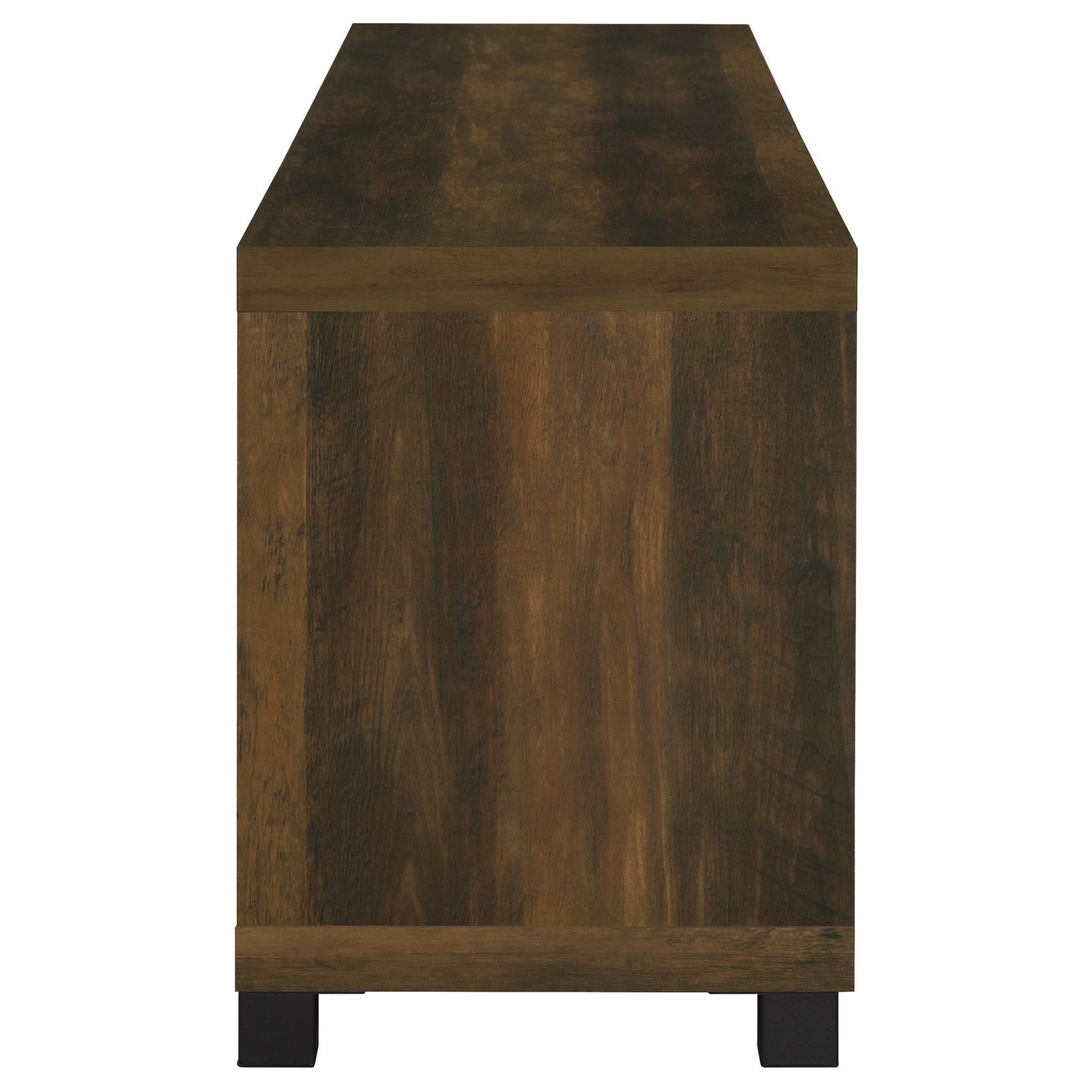 Sachin Rectangular TV Console with Glass Doors - 736293 - Bien Home Furniture & Electronics