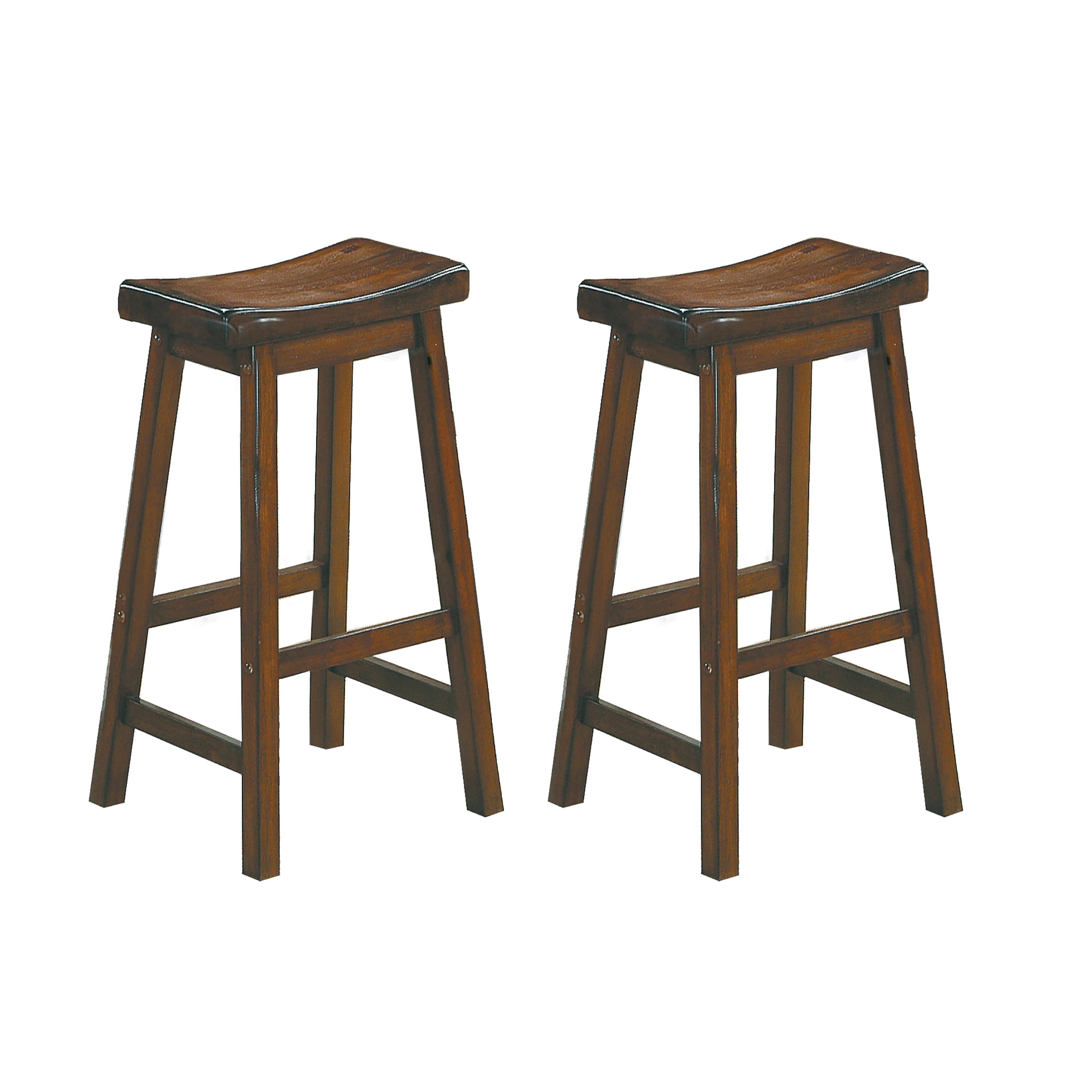 Saddleback Warm Cherry Pub Height Stool, RTA, Set of 2 - 5302C-29 - Bien Home Furniture & Electronics