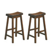 Saddleback Warm Cherry Pub Height Stool, RTA, Set of 2 - 5302C-29 - Bien Home Furniture & Electronics