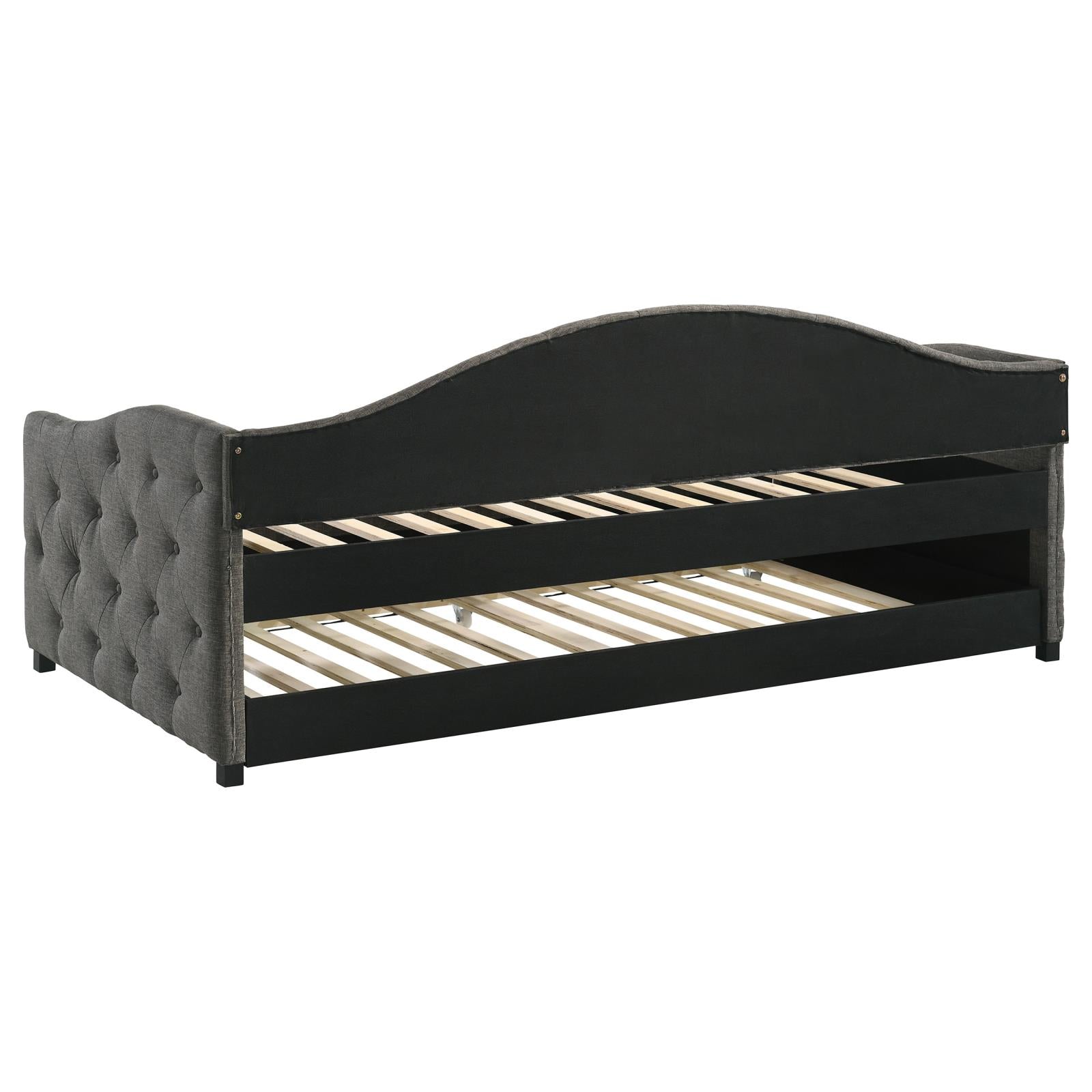 Sadie Upholstered Twin Daybed with Trundle - 300638 - Bien Home Furniture & Electronics