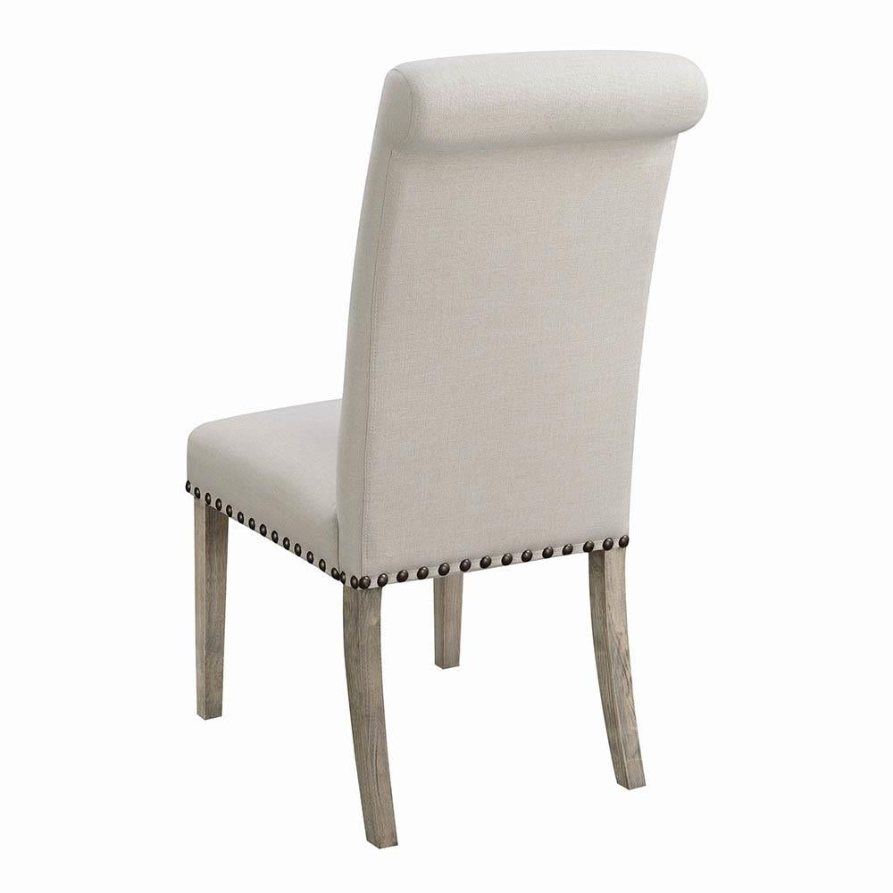 Salem Rustic Smoke/Gray Upholstered Side Chairs, Set of 2 - 190152 - Bien Home Furniture & Electronics