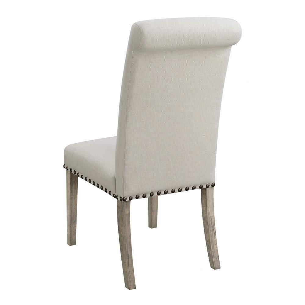 Salem Rustic Smoke/Gray Upholstered Side Chairs, Set of 2 - 190152 - Bien Home Furniture & Electronics