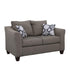 Salizar Flared Arm Loveseat Gray - 506022 - Bien Home Furniture & Electronics