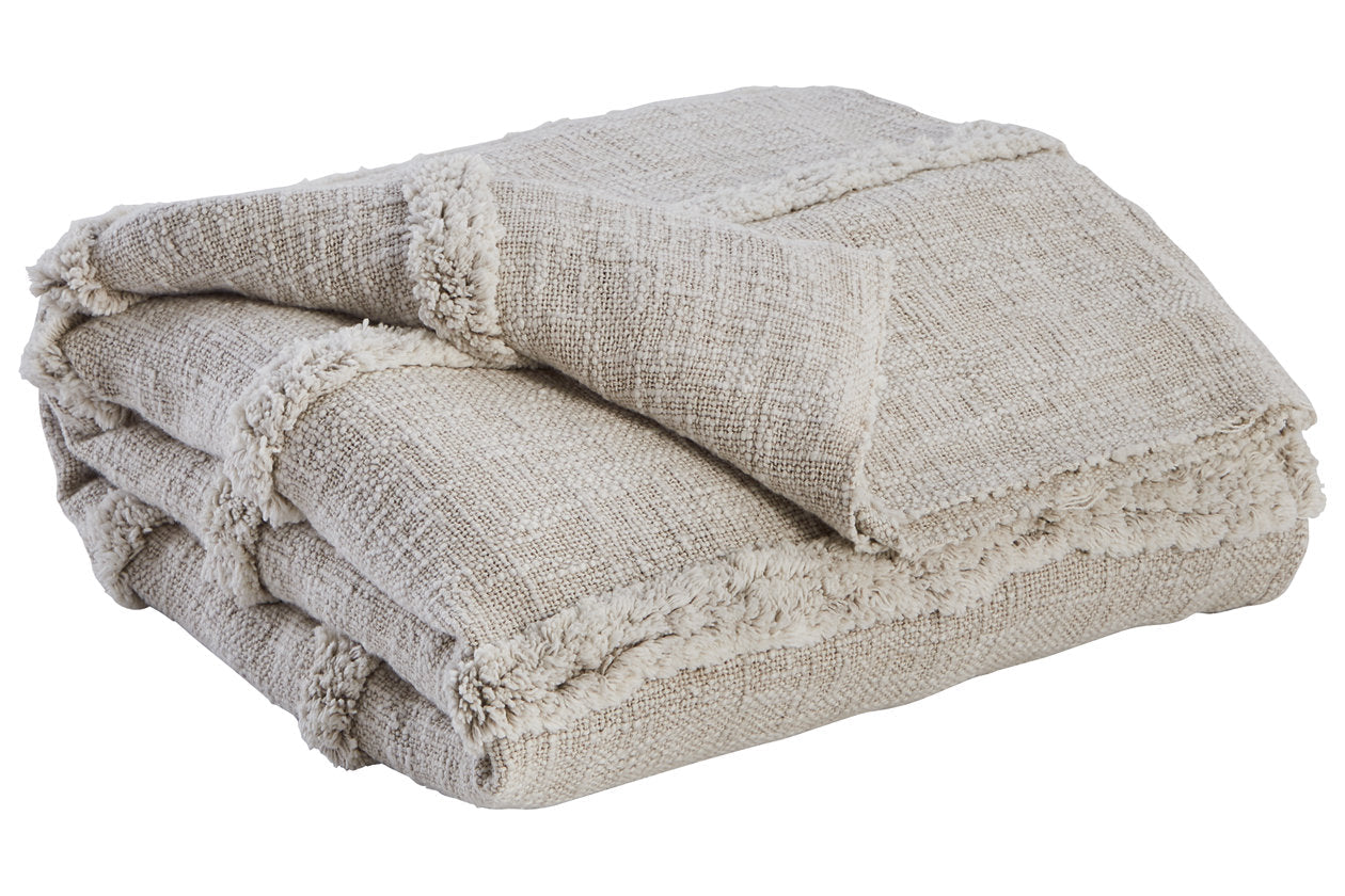 Samsen Linen Throw - A1000487T - Bien Home Furniture & Electronics