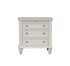 Sandy Beach 3-Drawer Nightstand White - 201302 - Bien Home Furniture & Electronics