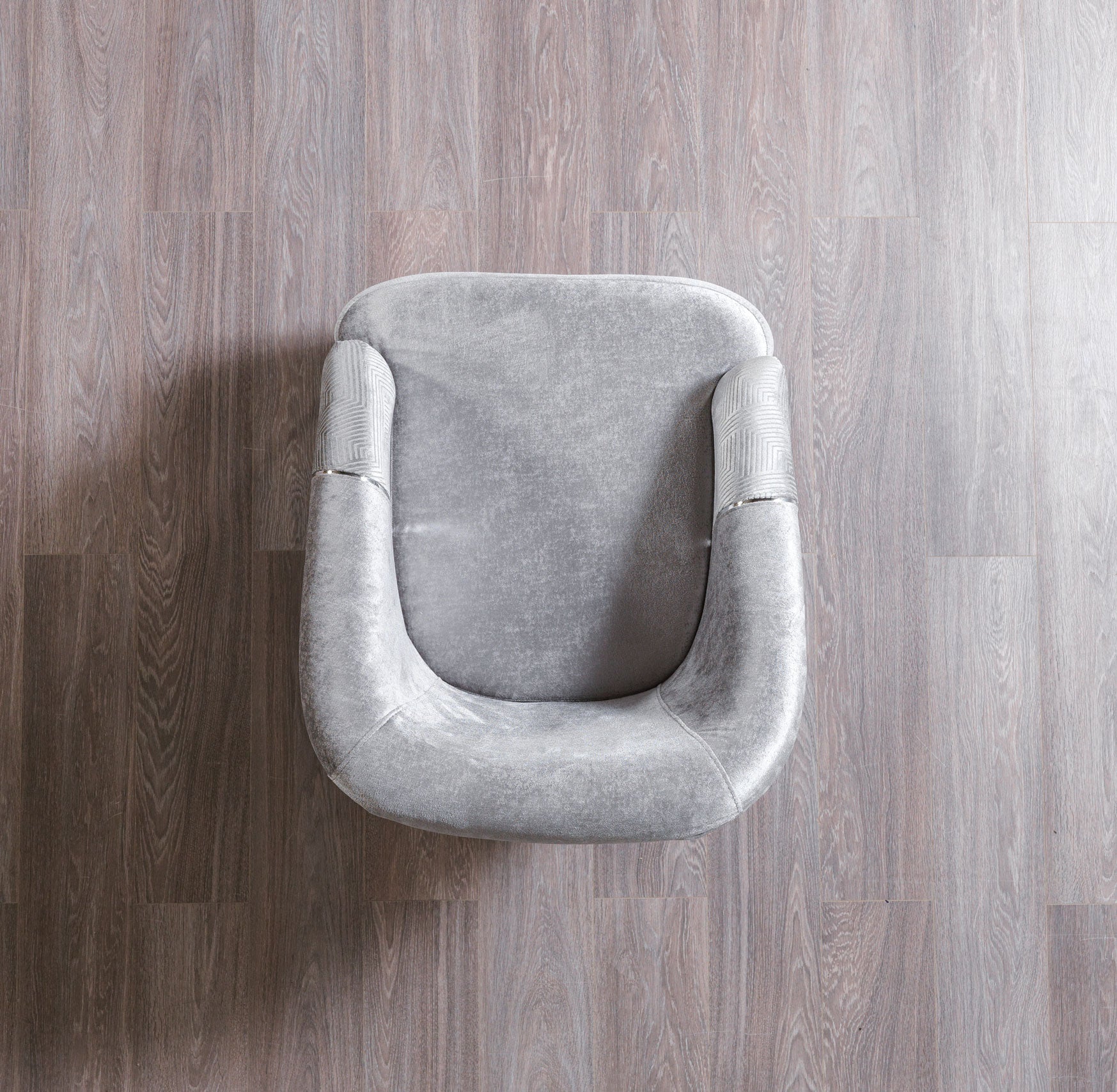 Santana Silver Velvet Sofa & Loveseat - SANTANASILVER-SL - Bien Home Furniture & Electronics
