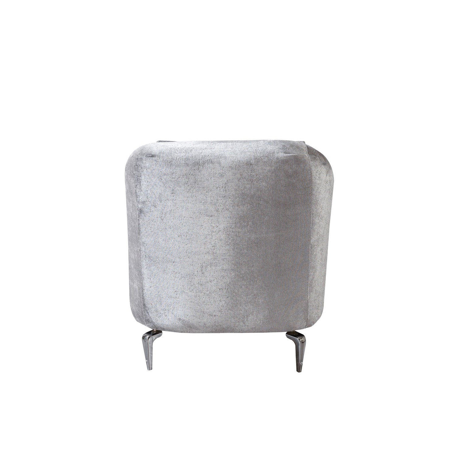 Santana Silver Velvet Sofa & Loveseat - SANTANASILVER-SL - Bien Home Furniture & Electronics
