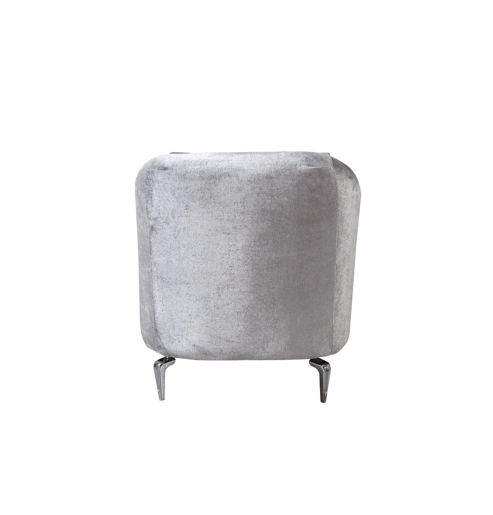 Santana Silver Velvet Sofa & Loveseat - SANTANASILVER-SL - Bien Home Furniture & Electronics