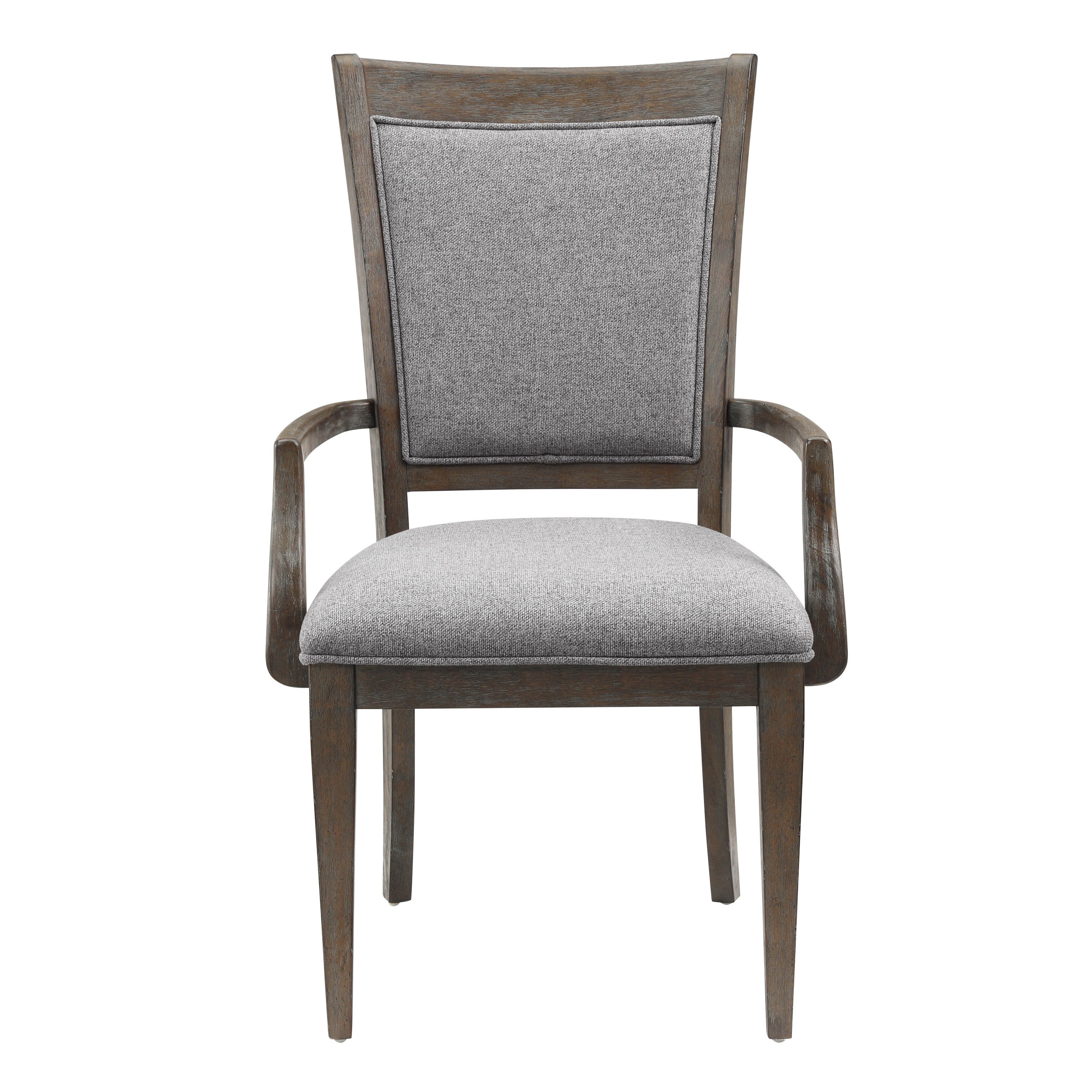 Sarasota Driftwood Brown Arm Chair, Set of 2 - 5441A - Bien Home Furniture & Electronics