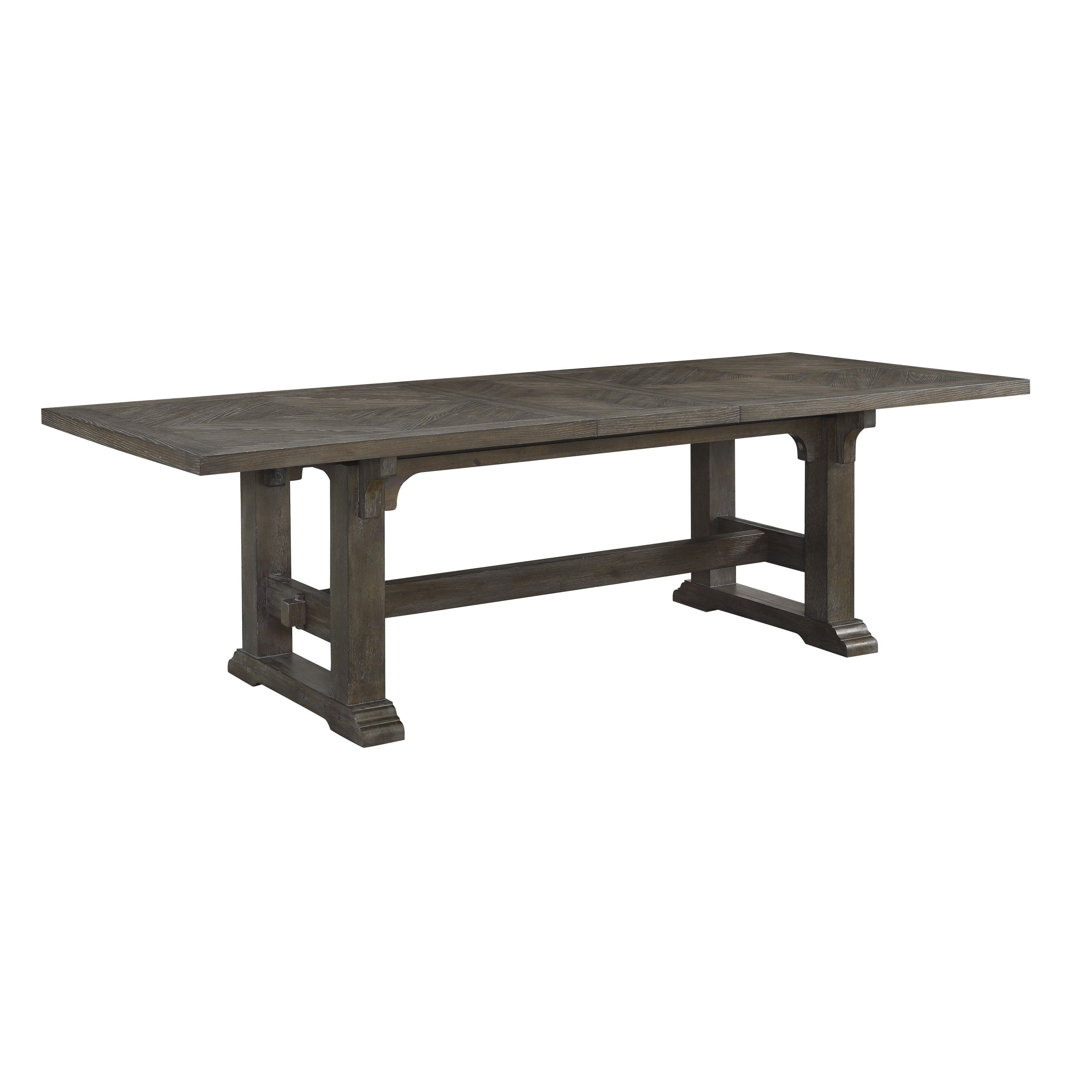 Sarasota Driftwood Brown Extendable Dining Set - SET | 5441-102 | 5441-102B | 5441S(3) - Bien Home Furniture & Electronics