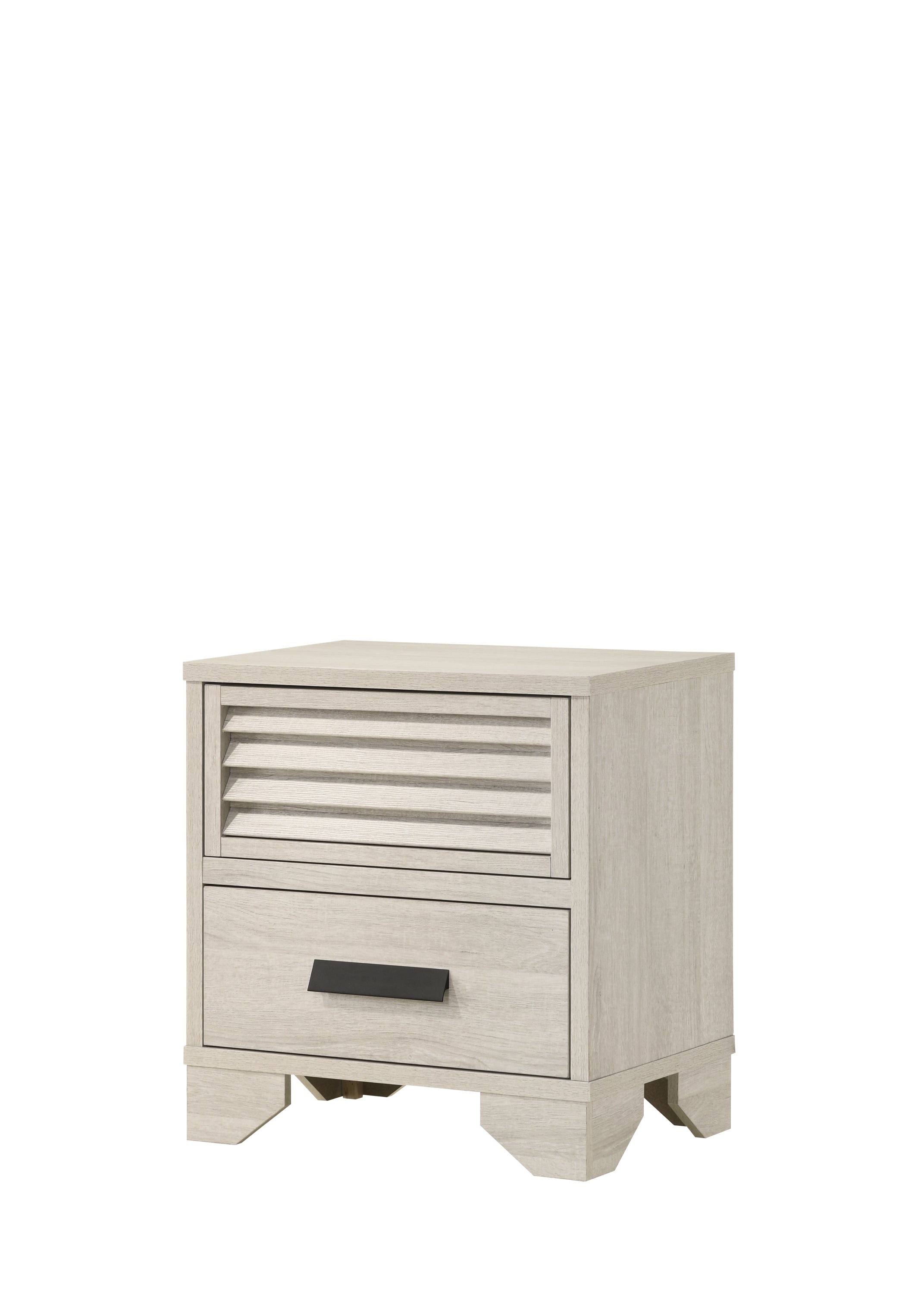 Sarter White Panel Bedroom Set - SET | B4740-Q-HBFB | B4740-KQ-RAIL | B4740-2 | B4740-4 - Bien Home Furniture & Electronics