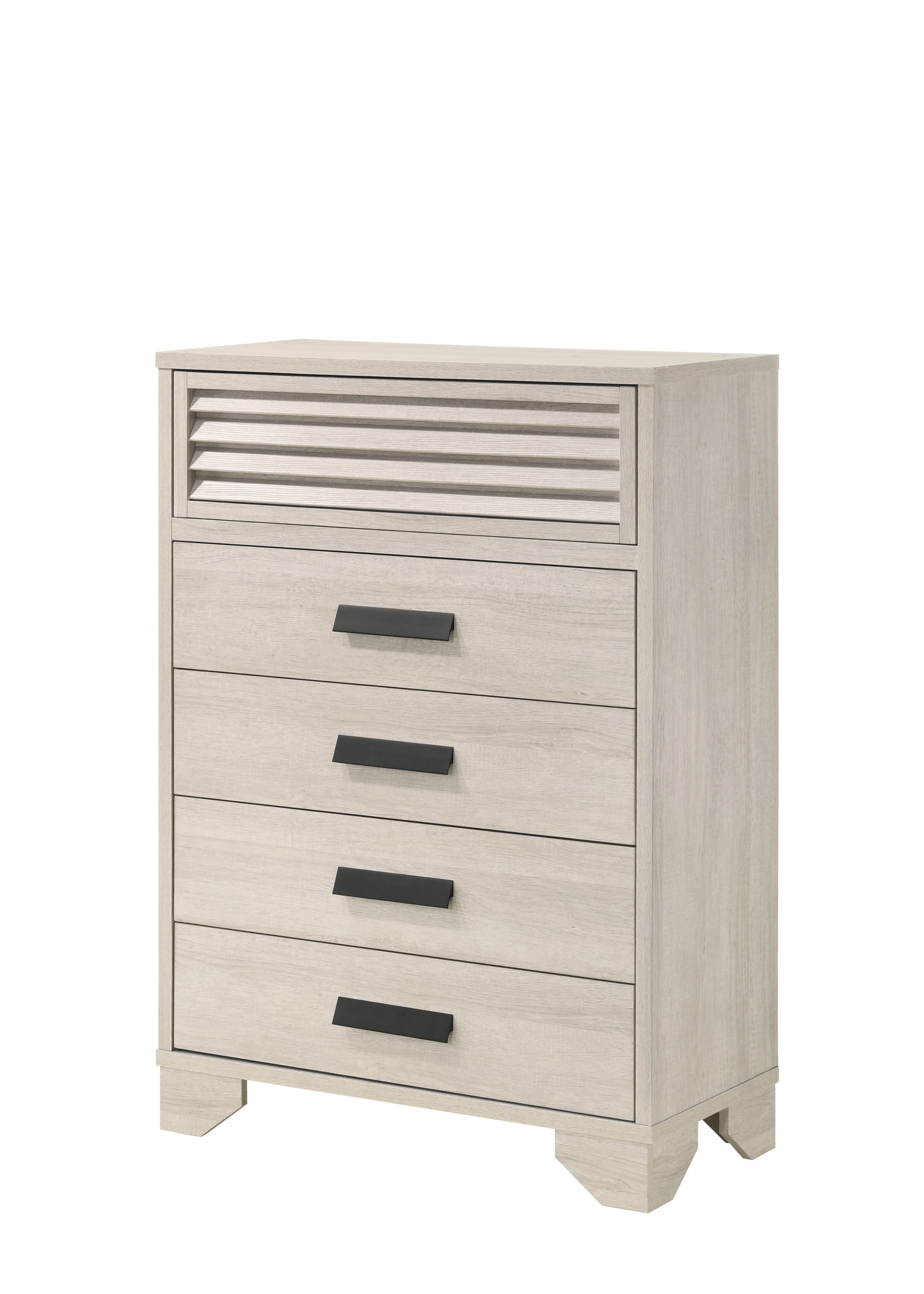 Sarter White Panel Bedroom Set - SET | B4740-Q-HBFB | B4740-KQ-RAIL | B4740-2 | B4740-4 - Bien Home Furniture & Electronics